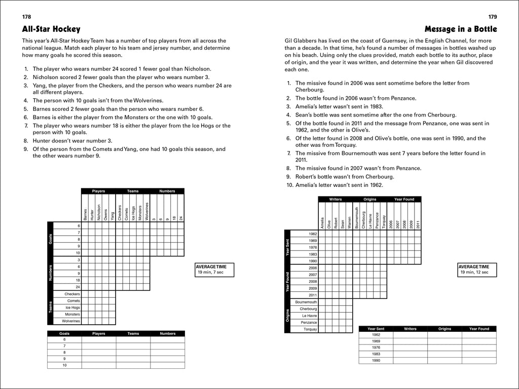 Puzzle Baron's Logic Puzzles, Volume 3