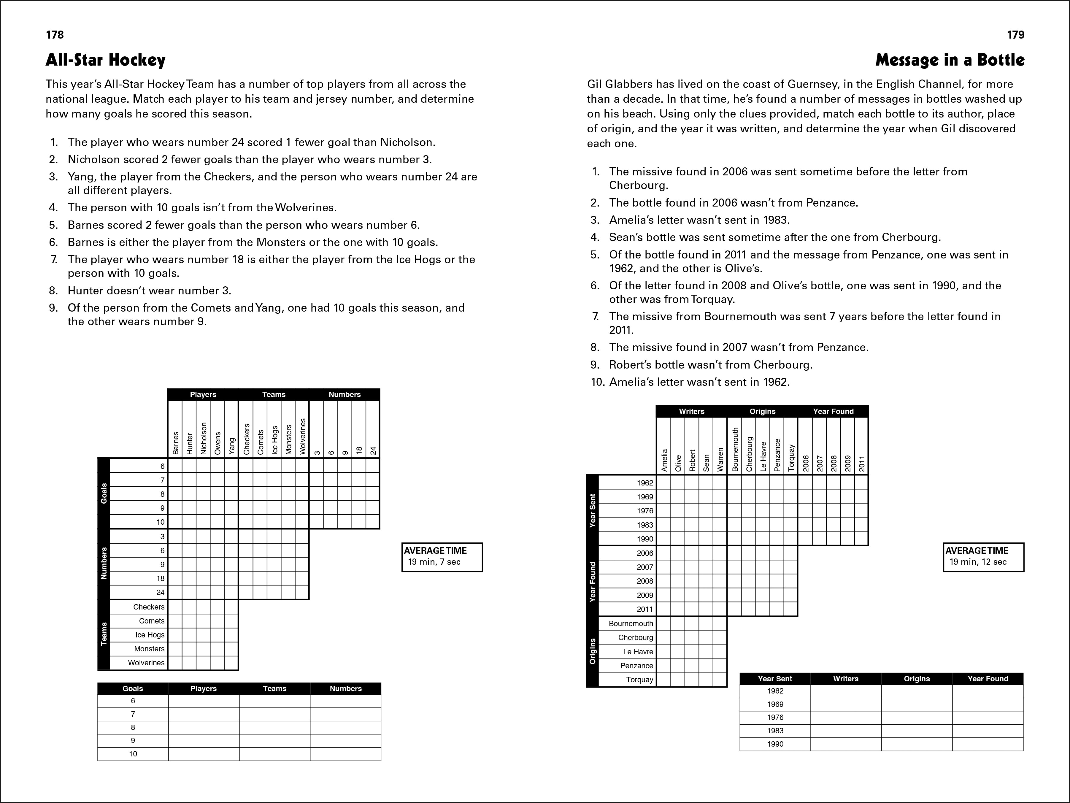 Puzzle Baron's Logic Puzzles, Volume 3