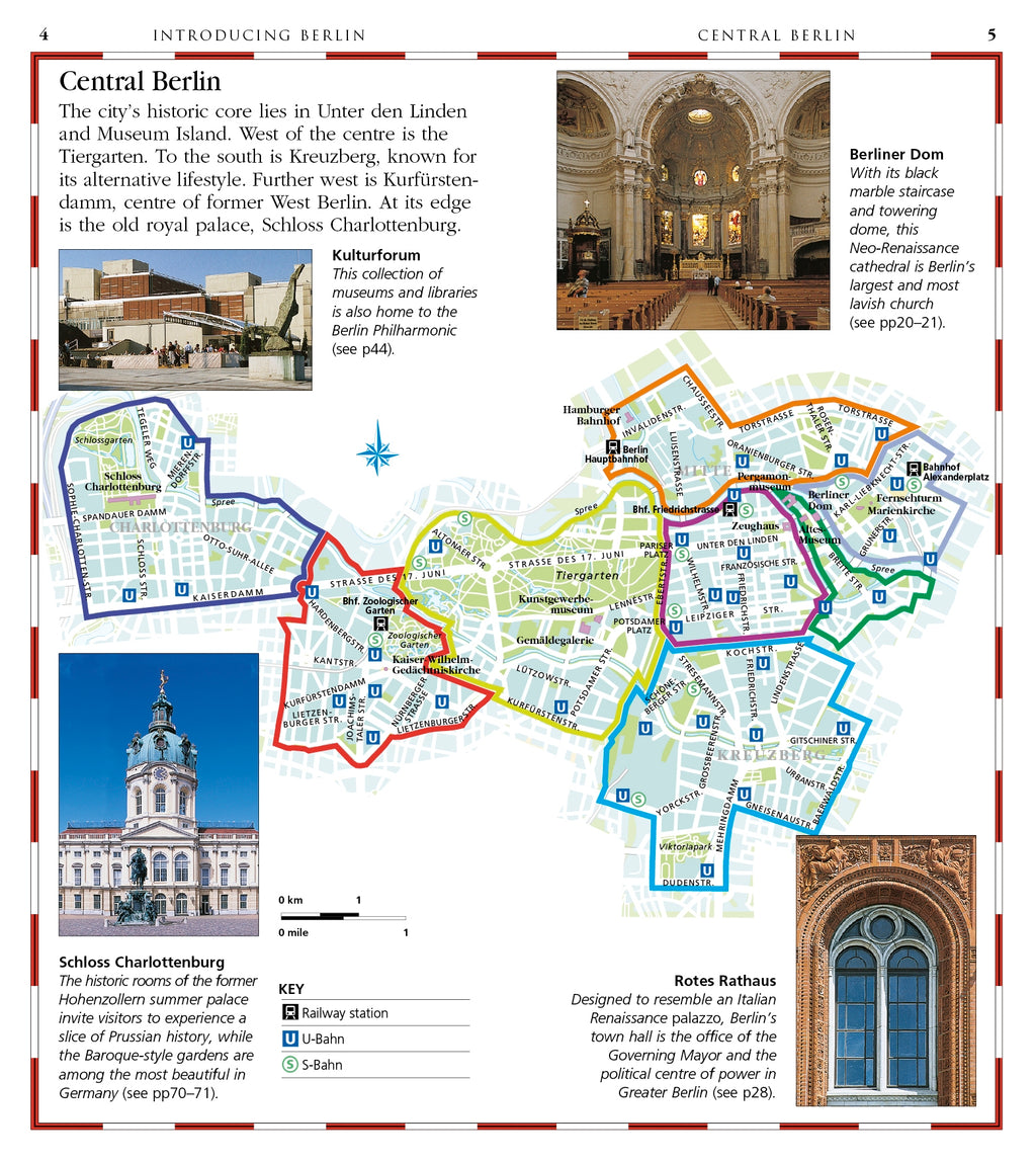 DK Berlin Pocket Map and Guide