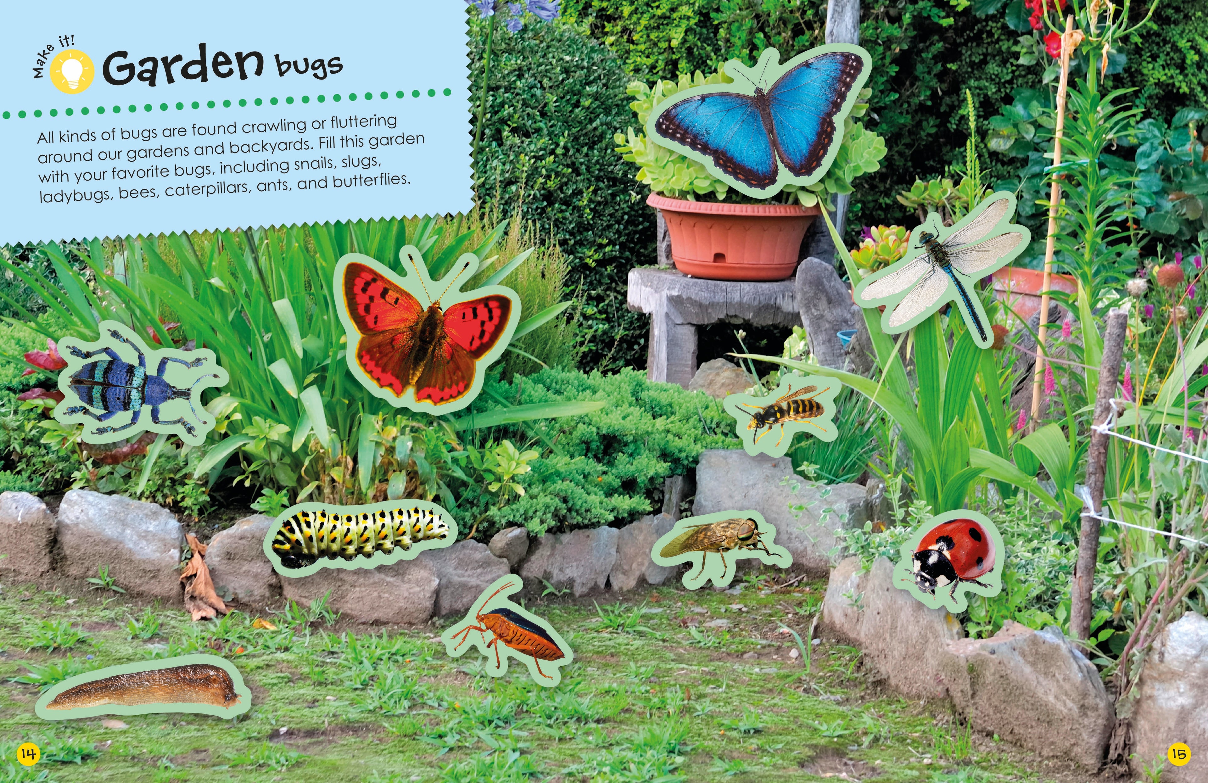 Ultimate Sticker Book: Bugs
