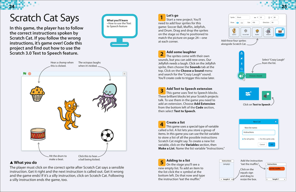 DK Workbooks: Coding with Scratch 3.0 Projects Workbook