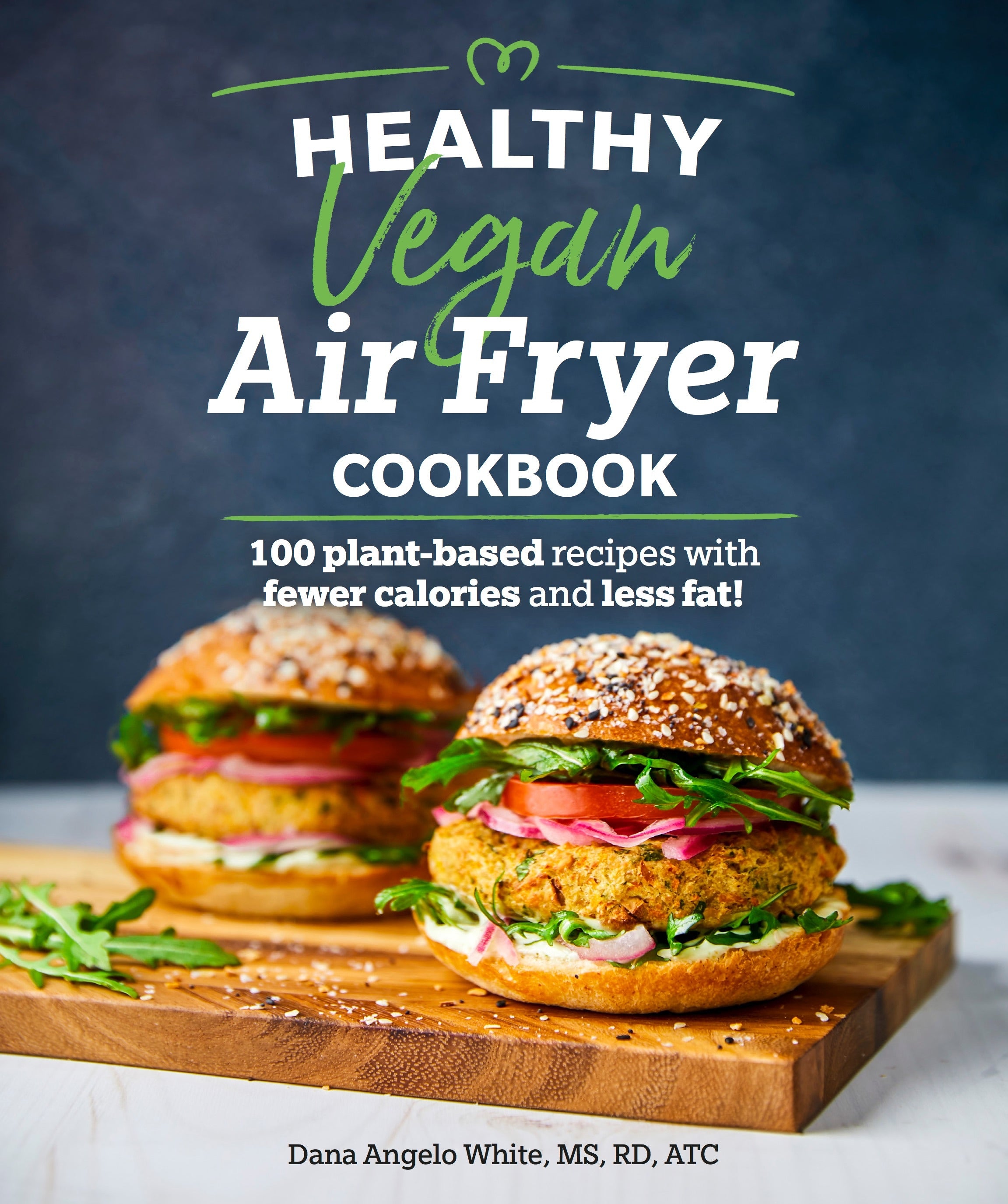 Healthy Vegan Air Fryer Cookbook jacket