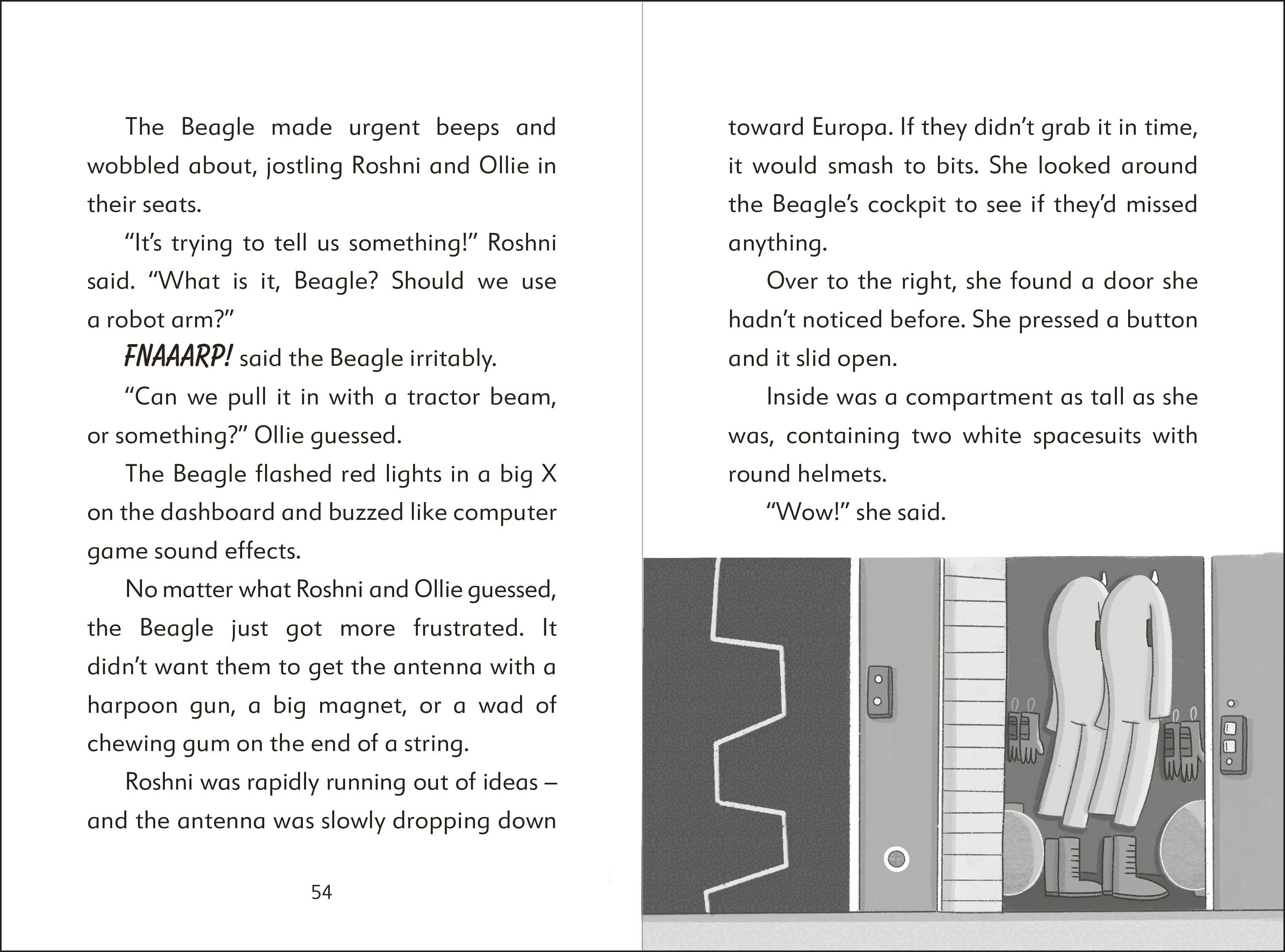 The Secret Explorers and the Comet Collision