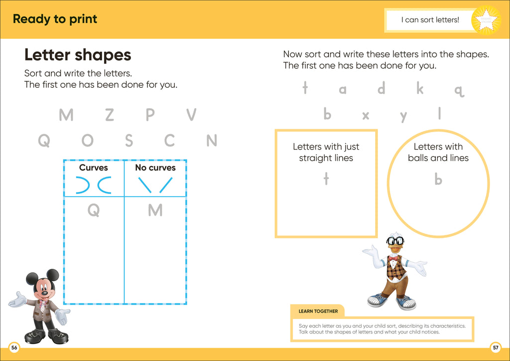 Disney Learning Starting to Read (Ages 3-5)-Spread, Image, (PRHC, Design, Do, Not, Use)-5
