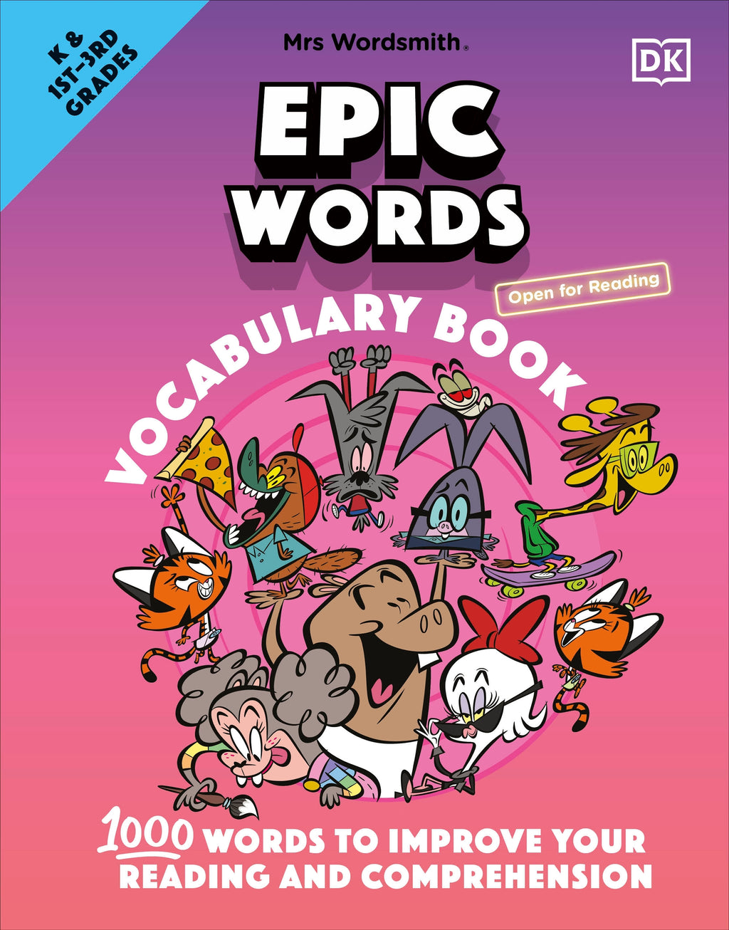 Mrs Wordsmith Epic Words Vocabulary Book, Kindergarten & Grades 1-3 cover