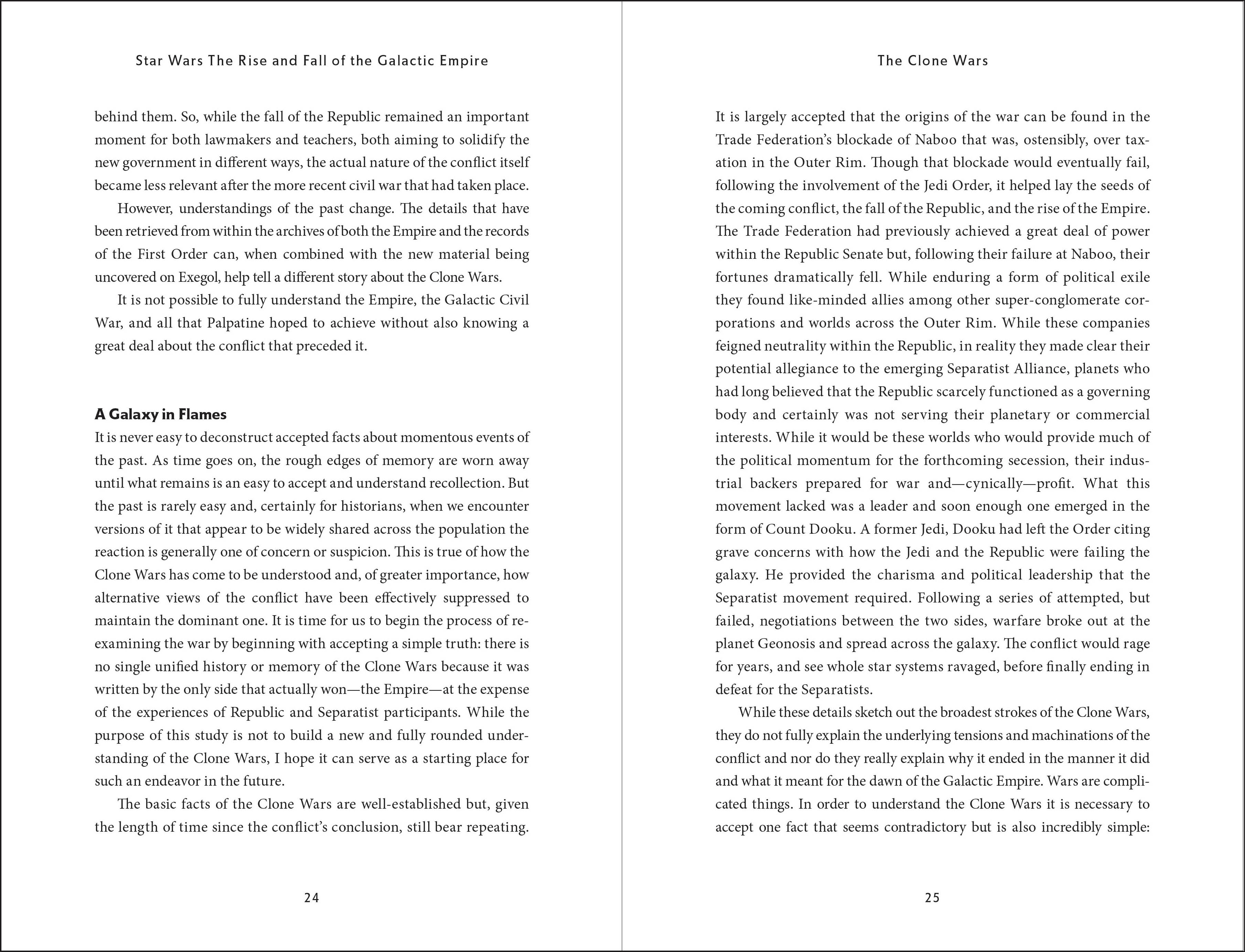 Star Wars The Rise and Fall of the Galactic Empire-Spread, Image, (PRHC, Design, Do, Not, Use)-2