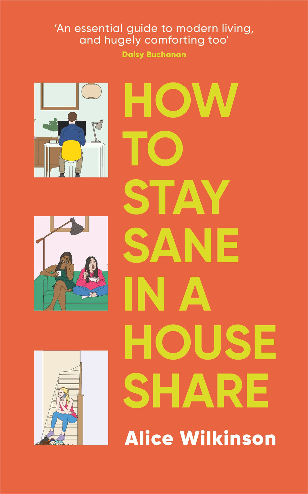 How to Stay Sane in a House Share- book cover