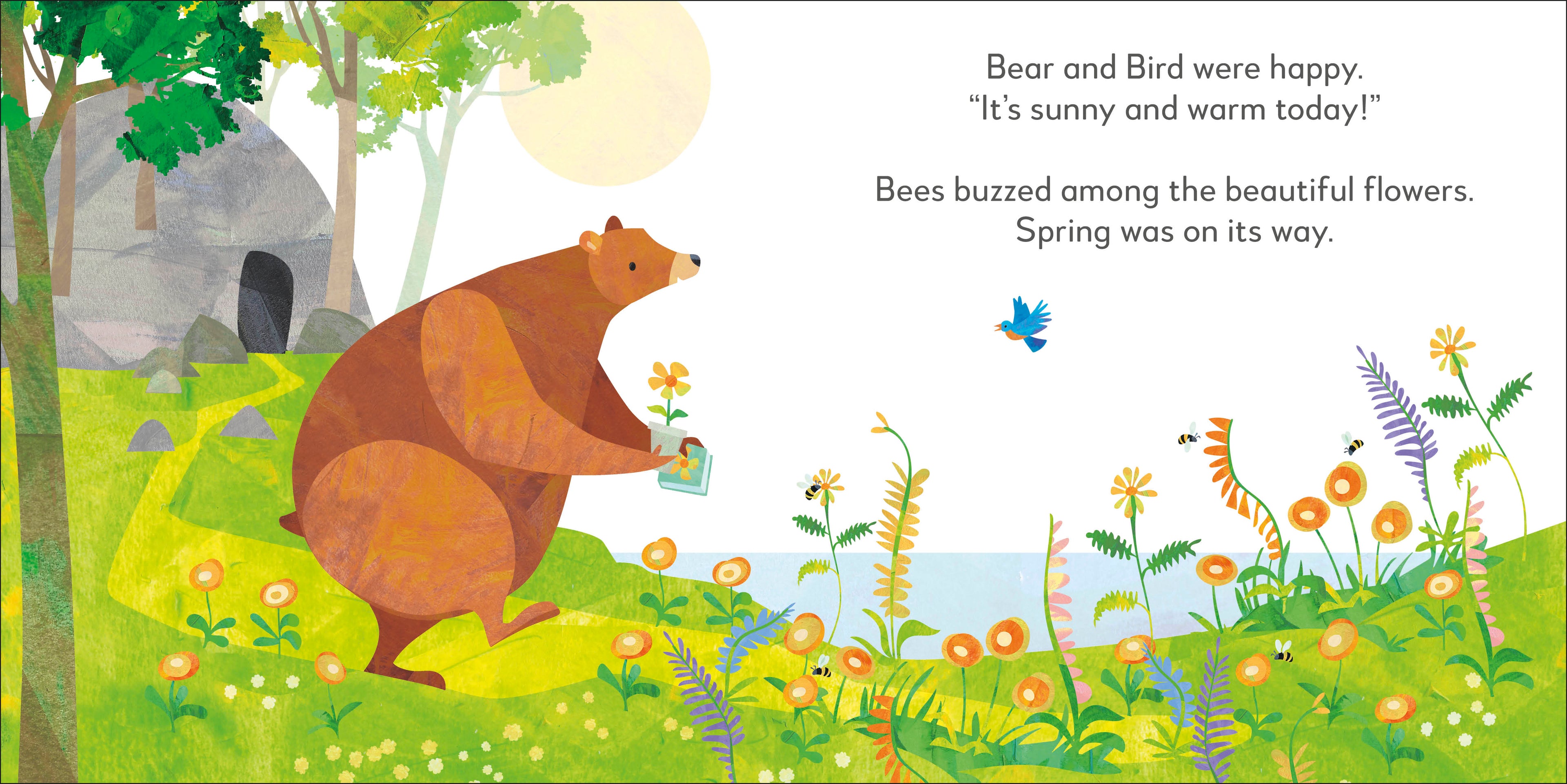 Jonny Lambert's Bear and Bird: Lend a Helping Hand-Spread, Image, (PRHC, Design, Do, Not, Use)-3