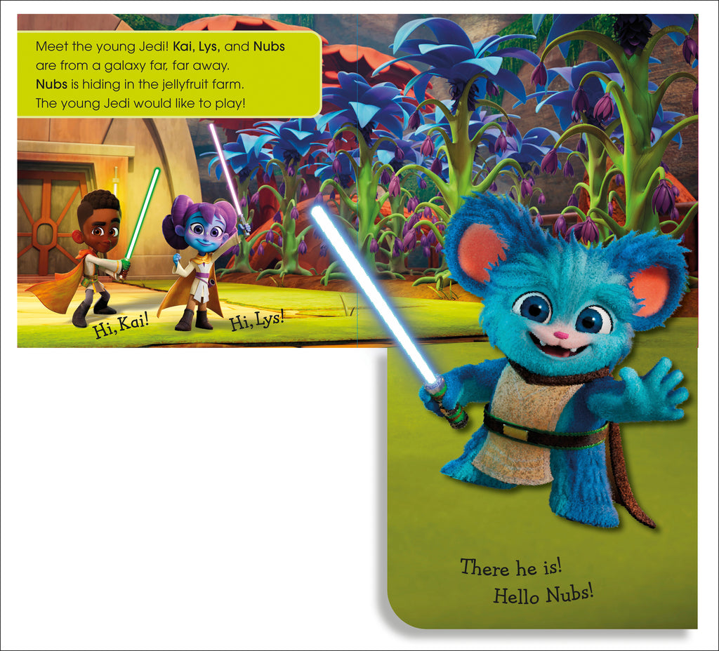 Pop-Up Peekaboo! Star Wars Young Jedi Adventures-Spread, Image, (PRHC, Design, Do, Not, Use)-2