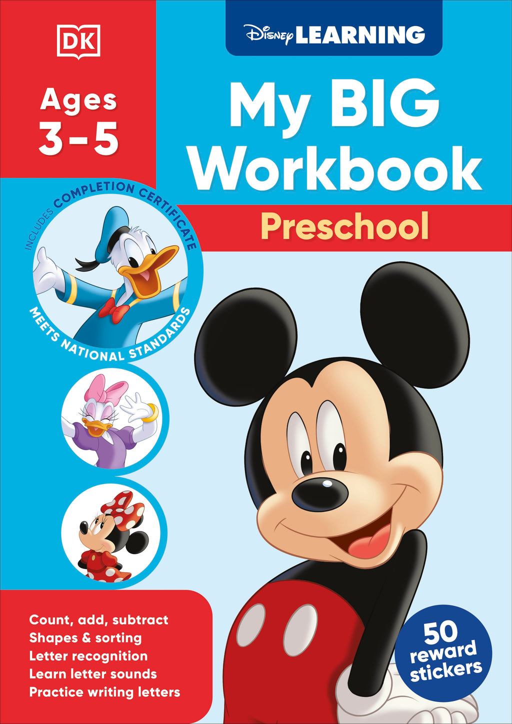 Disney Learning Big Workbook Preschool jacket image