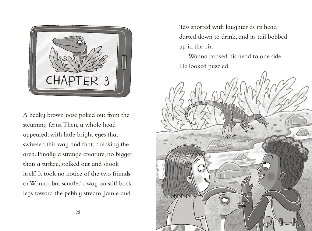 Dinosaur Club: The Compsognathus Chase-Spread, Image, (PRHC, Design, Do, Not, Use)-1