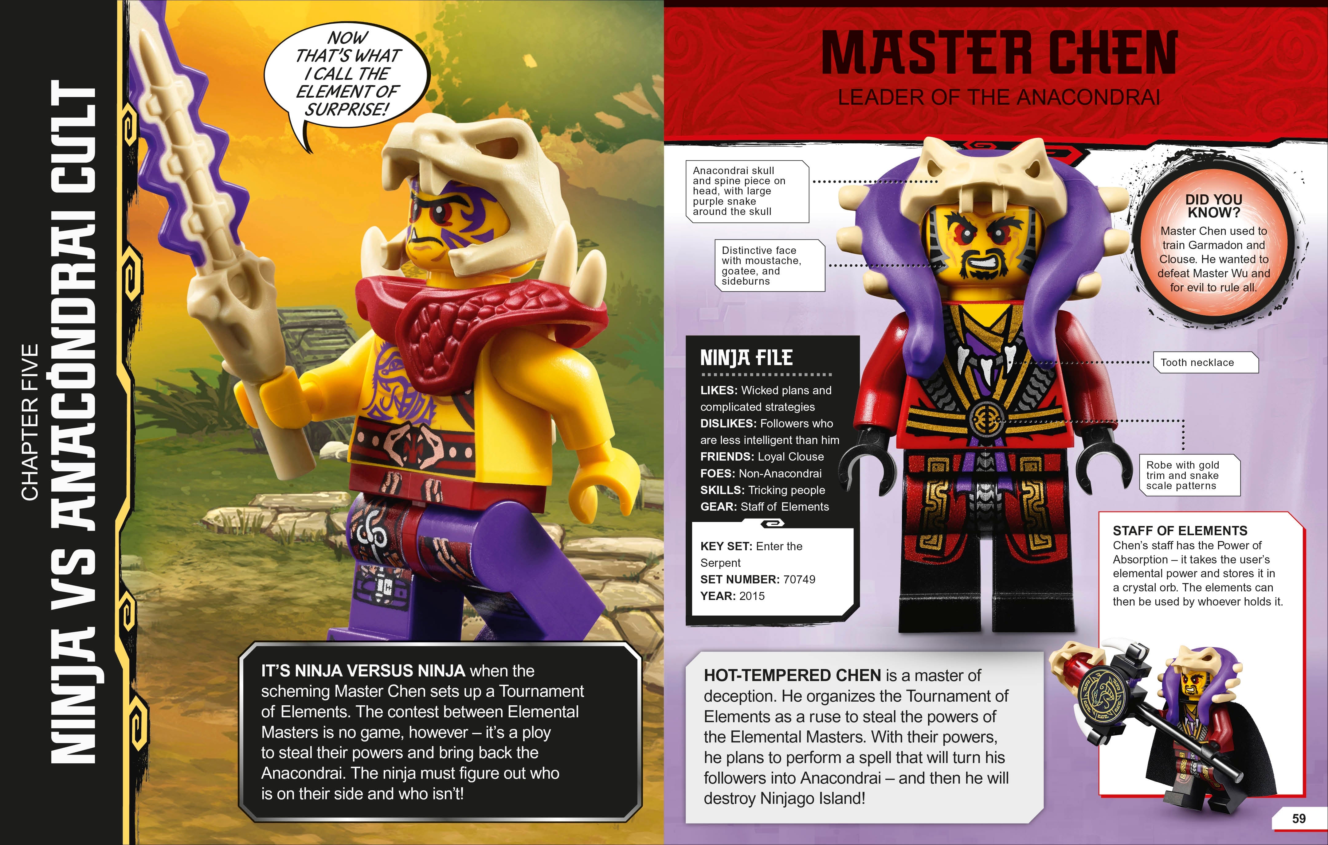 LEGO Ninjago Character Encyclopedia New Edition – DK