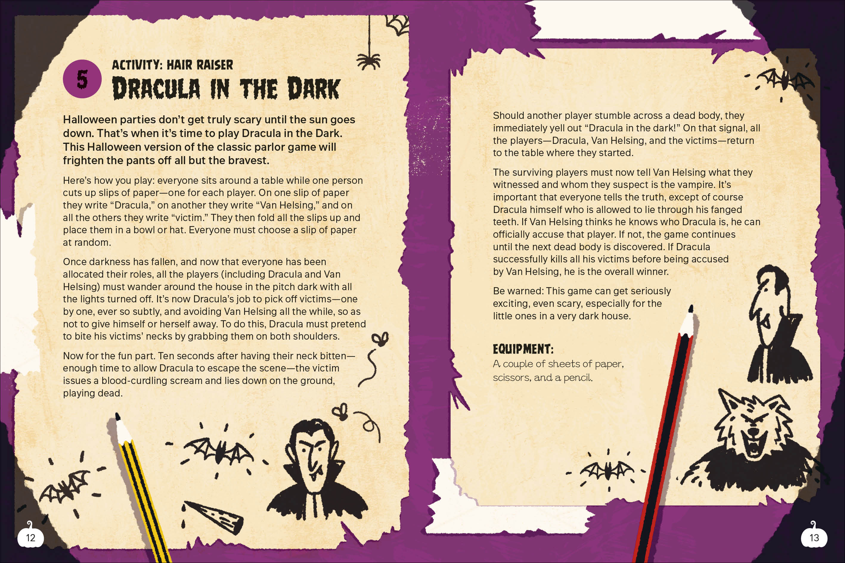 Halloween Party Games-Spread, Image, (PRHC, Design, Do, Not, Use)-1