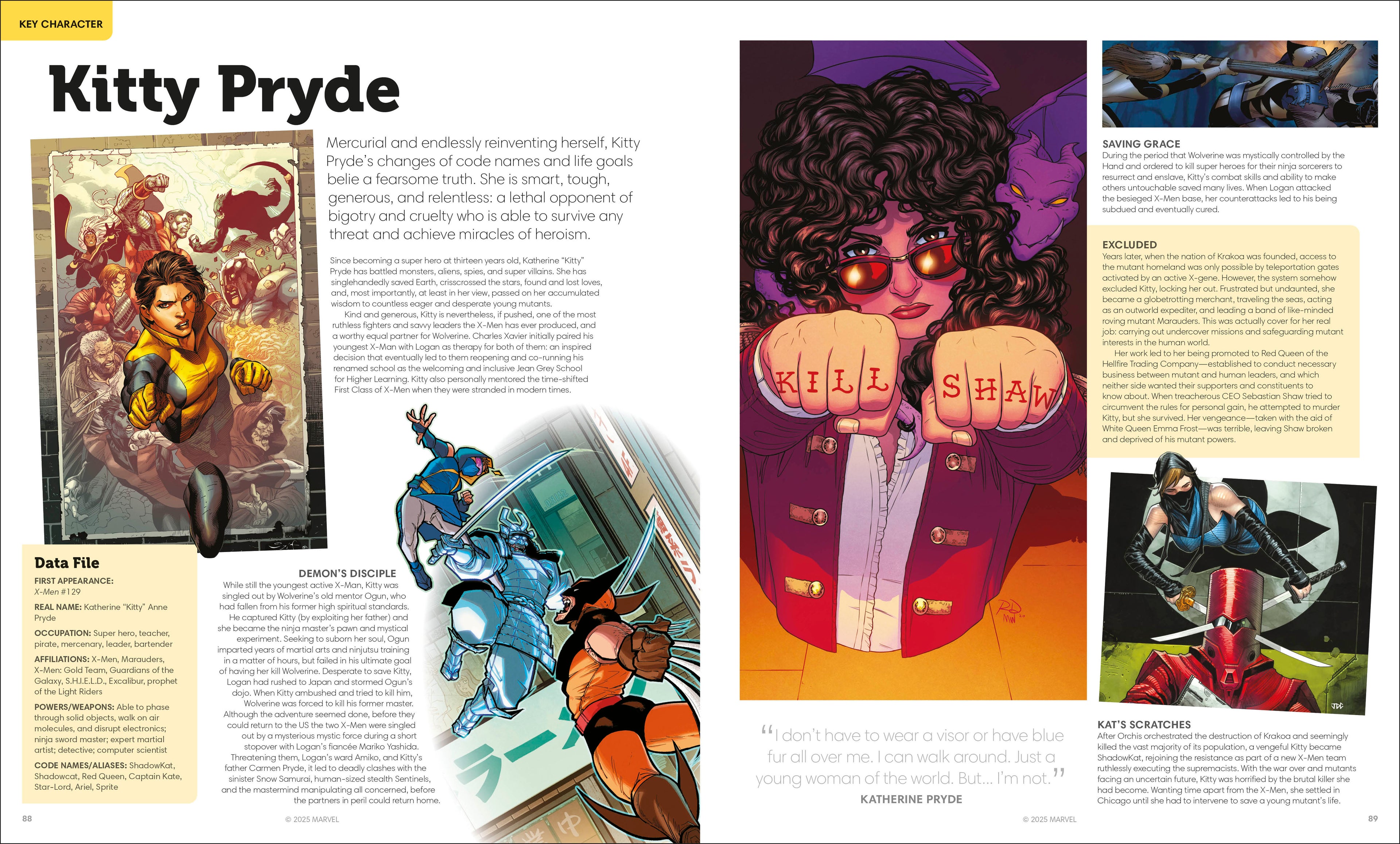 Wolverine the Ultimate Guide-Spread, Image, (PRHC, Design, Do, Not, Use)-3