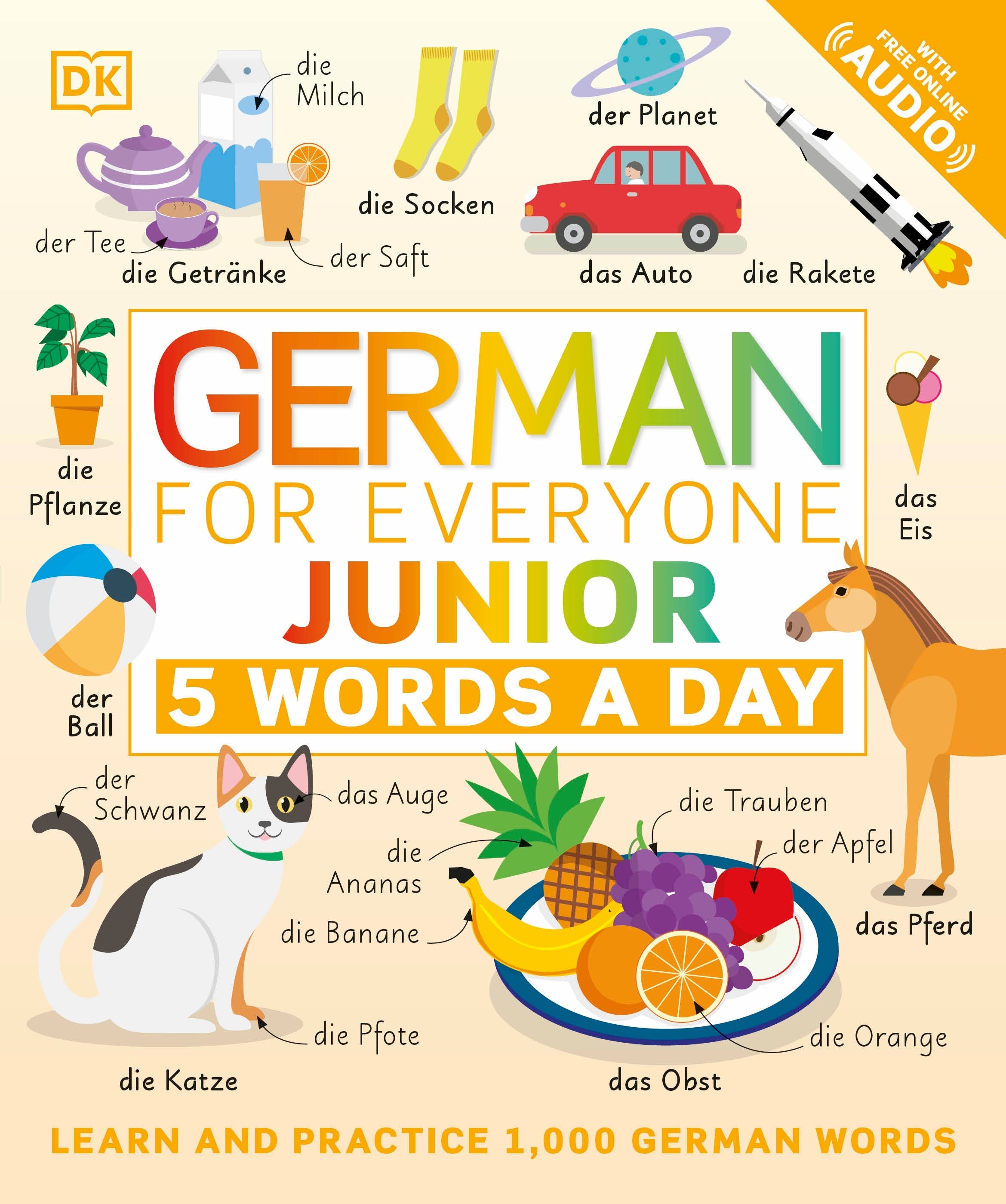 German for Everyone Junior 5 Words a Day jacket