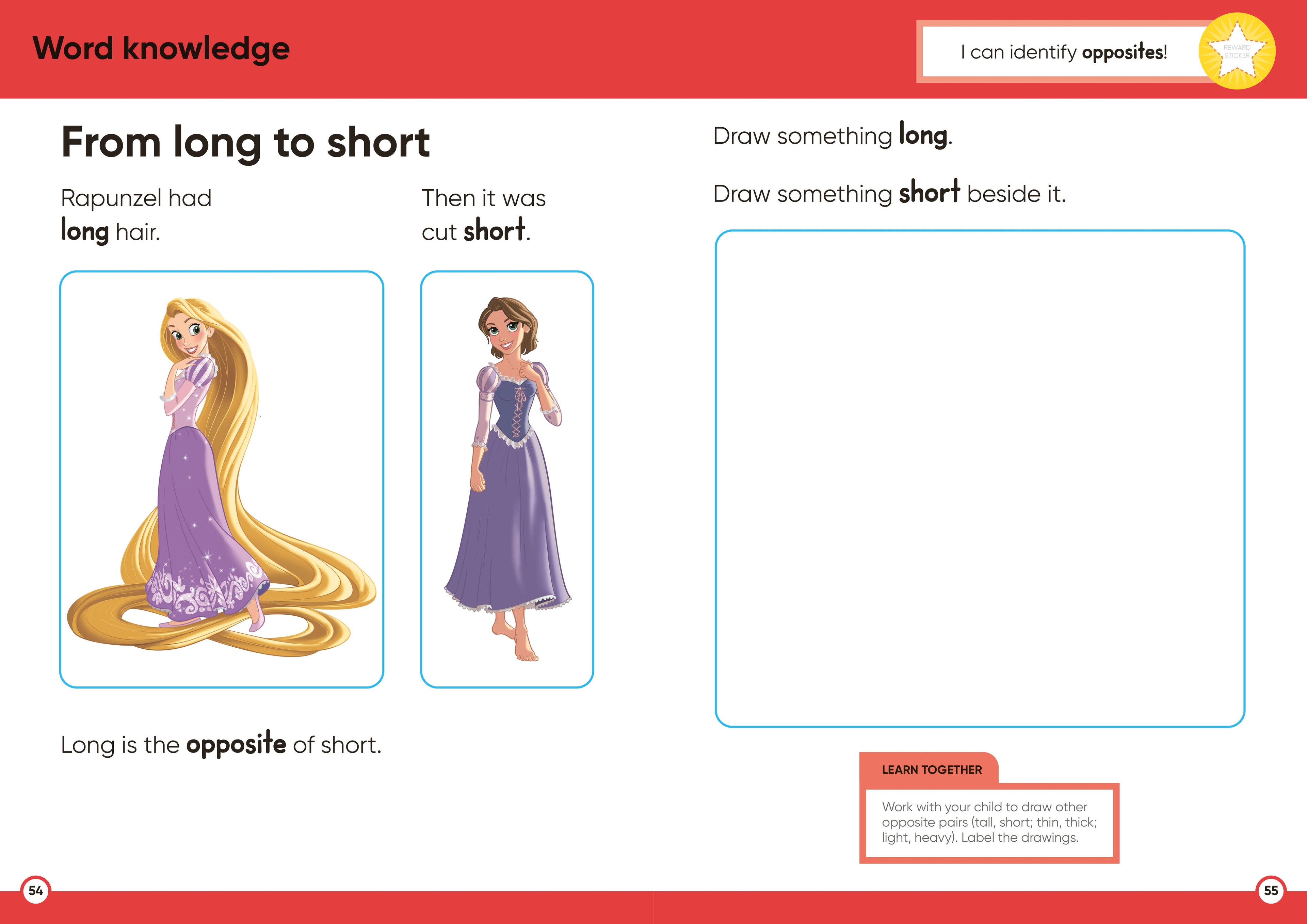 9780241763841-Disney Learning Big Workbook Ages 5-6 (Year 1)-Spread Image-4