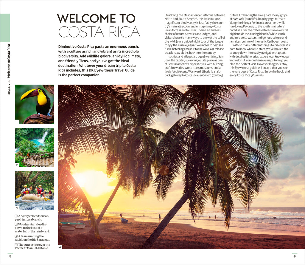 DK Travel Guide Costa Rica