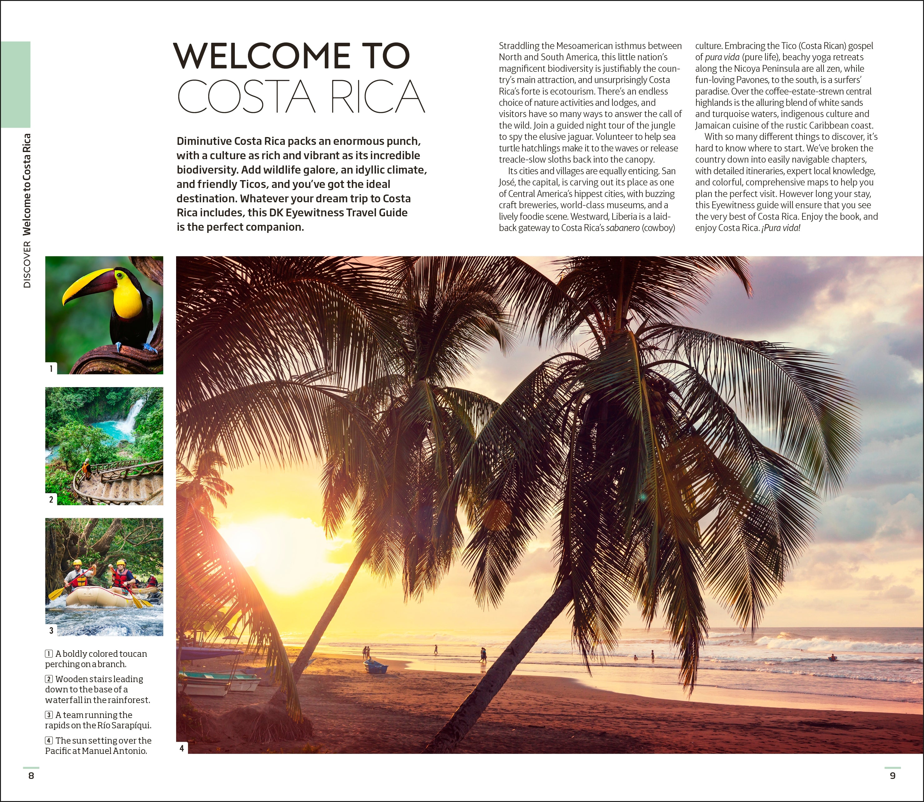 DK Travel Guide Costa Rica