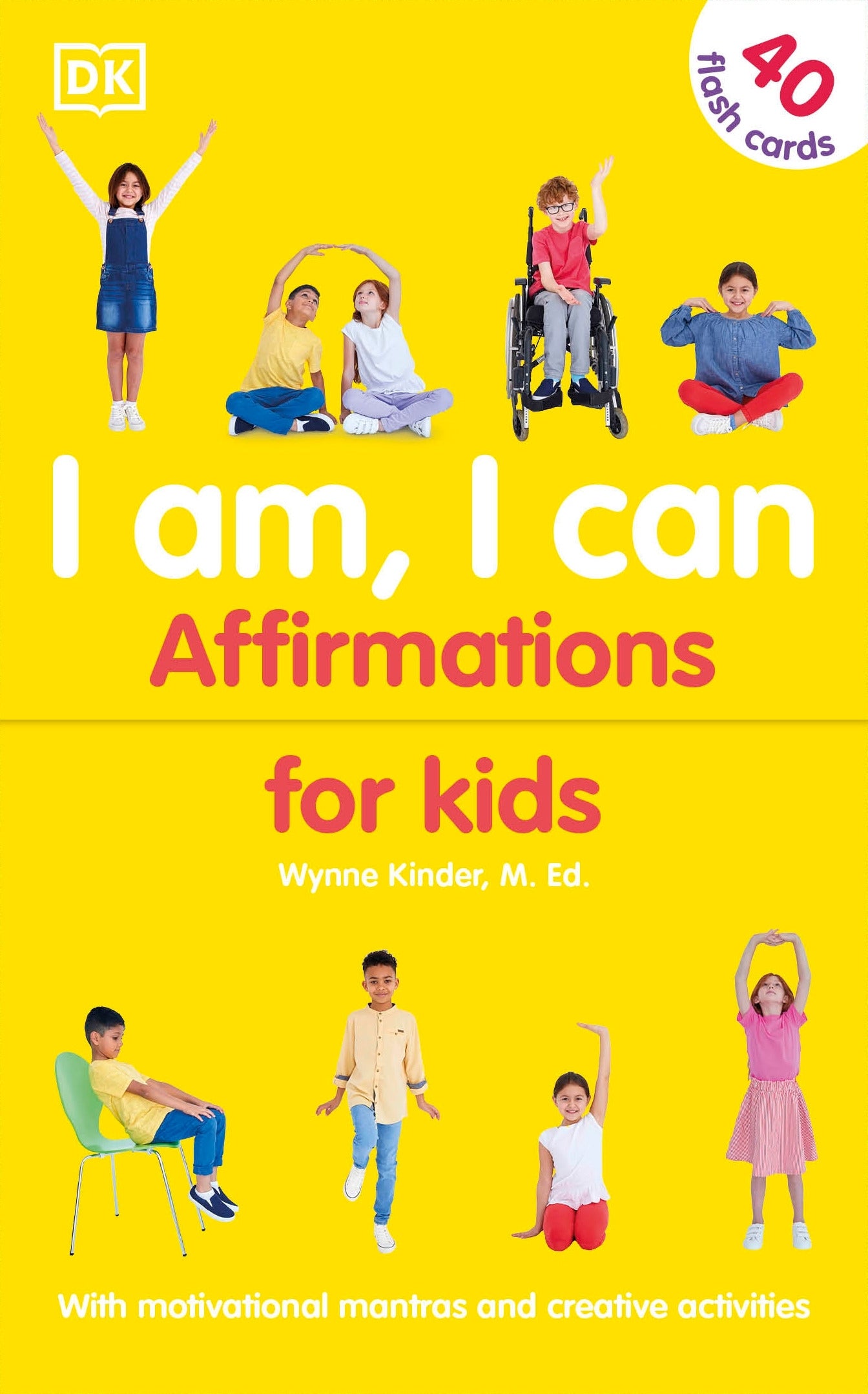 I Am, I Can: Affirmations Flash Cards for Kids jacket