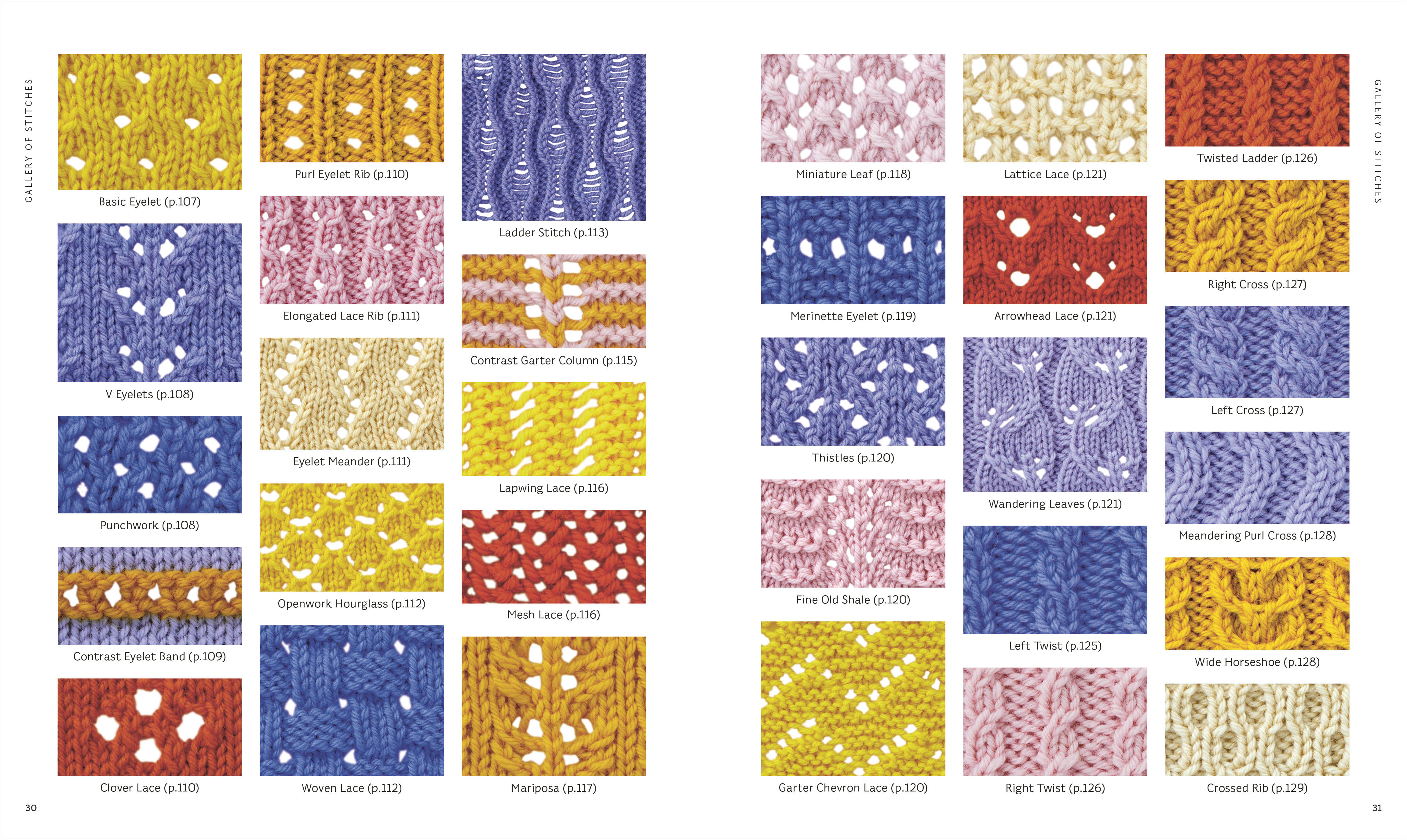 Knitting Stitches Step-by-Step – DK