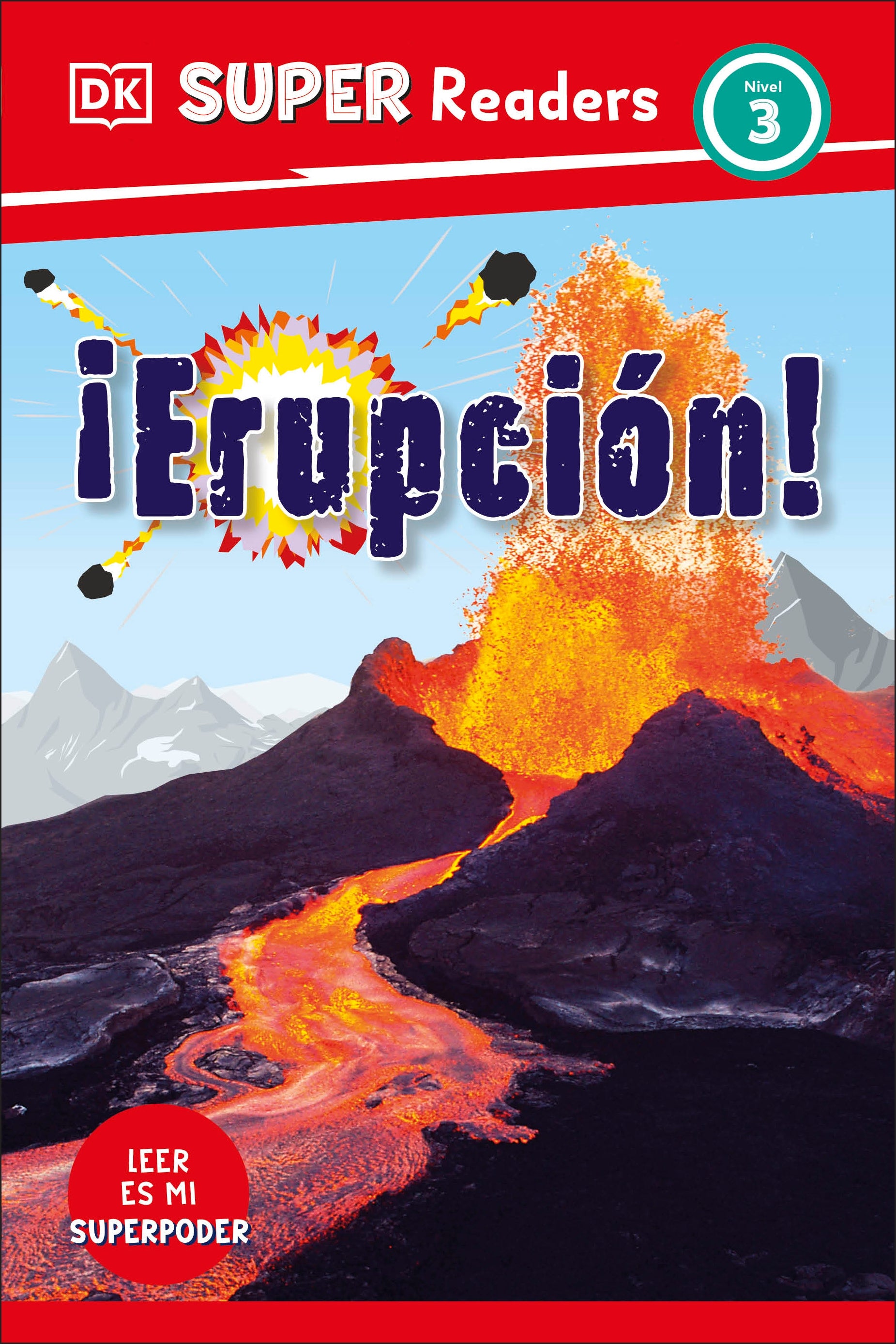 DK Super Readers Level 3 Spanish Translation Eruption - ¡Erupción! jacket image