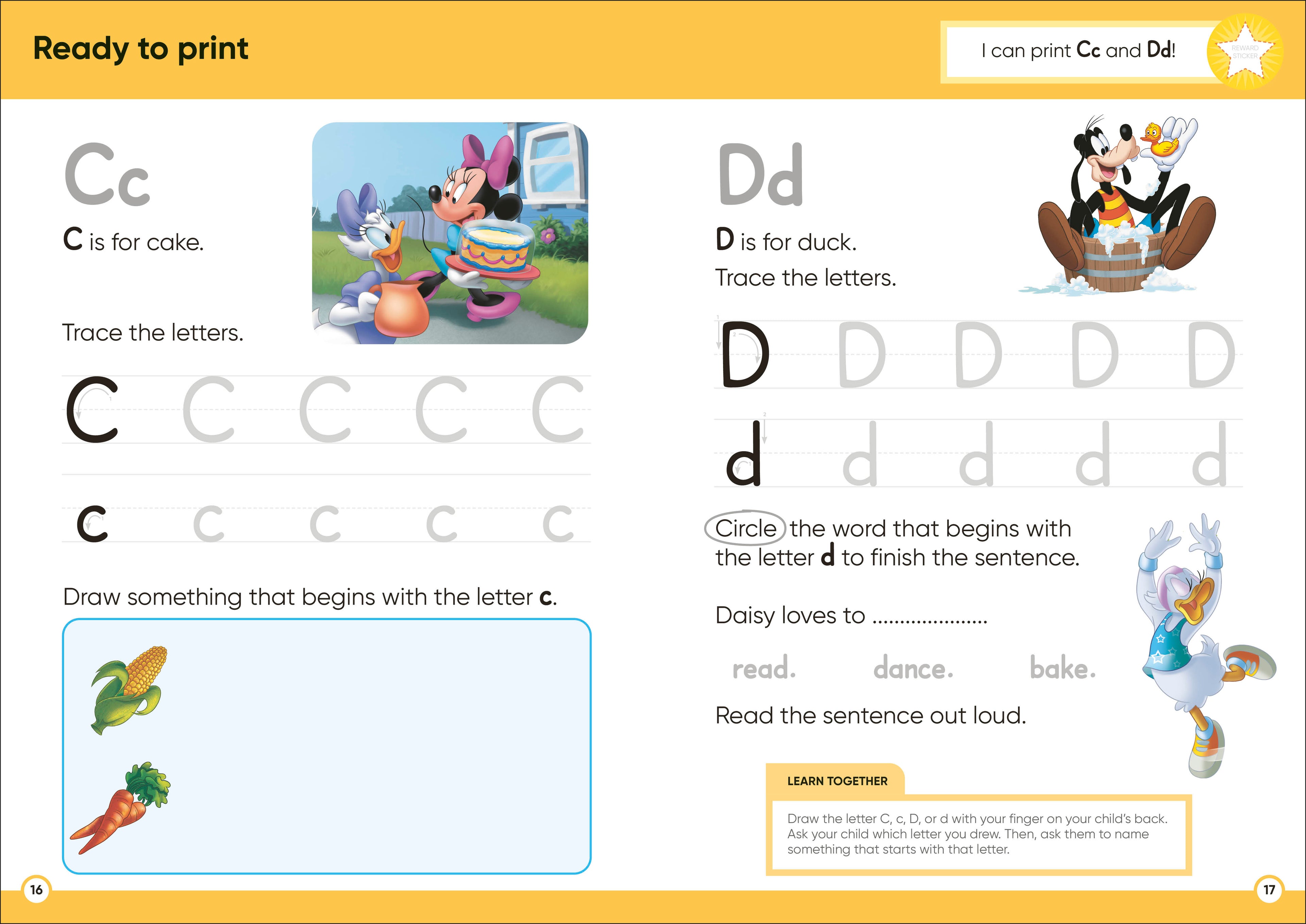 Disney Learning Starting to Read (Ages 3-5)-Spread, Image, (PRHC, Design, Do, Not, Use)-2