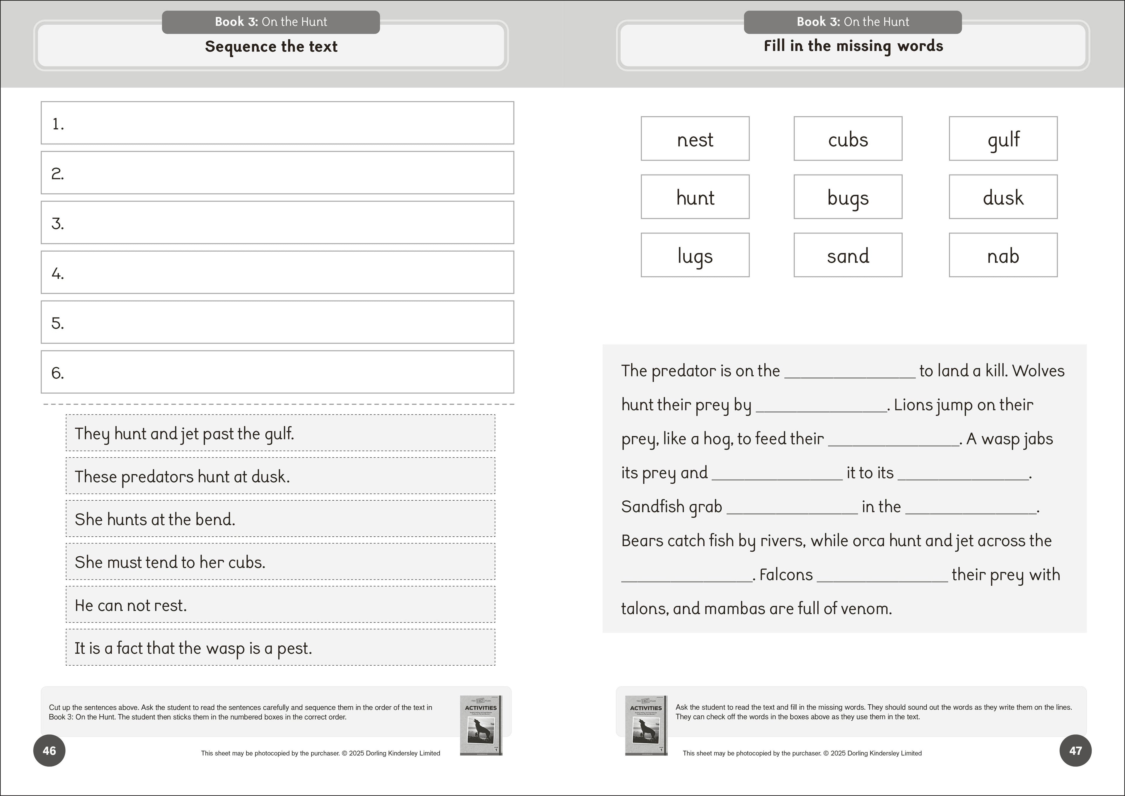 Phonic Books The Fact Files 1 Activities-Spread, Image, (PRHC, Design, Do, Not, Use)-2