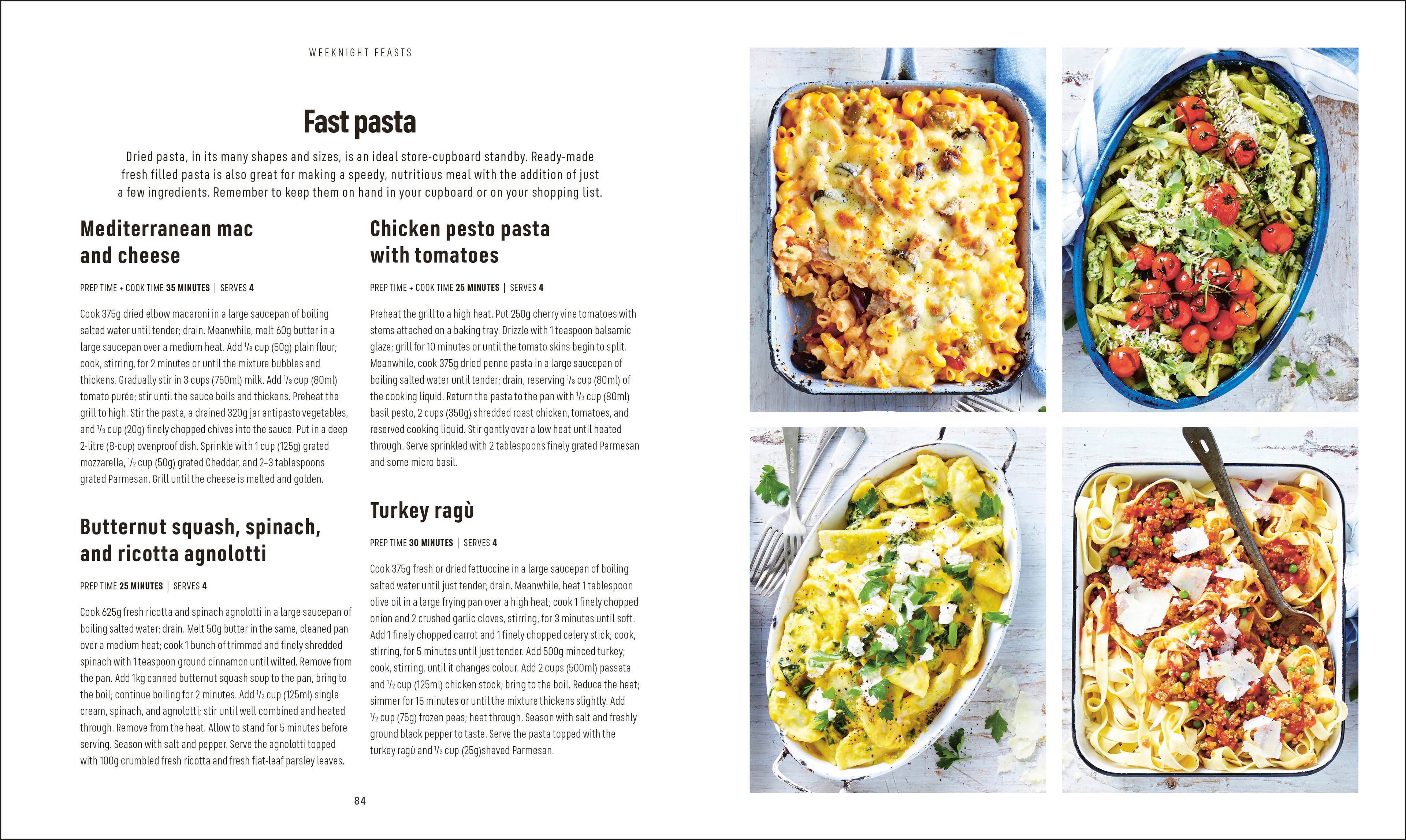 Australian Women's Weekly Quick & Easy-spread image