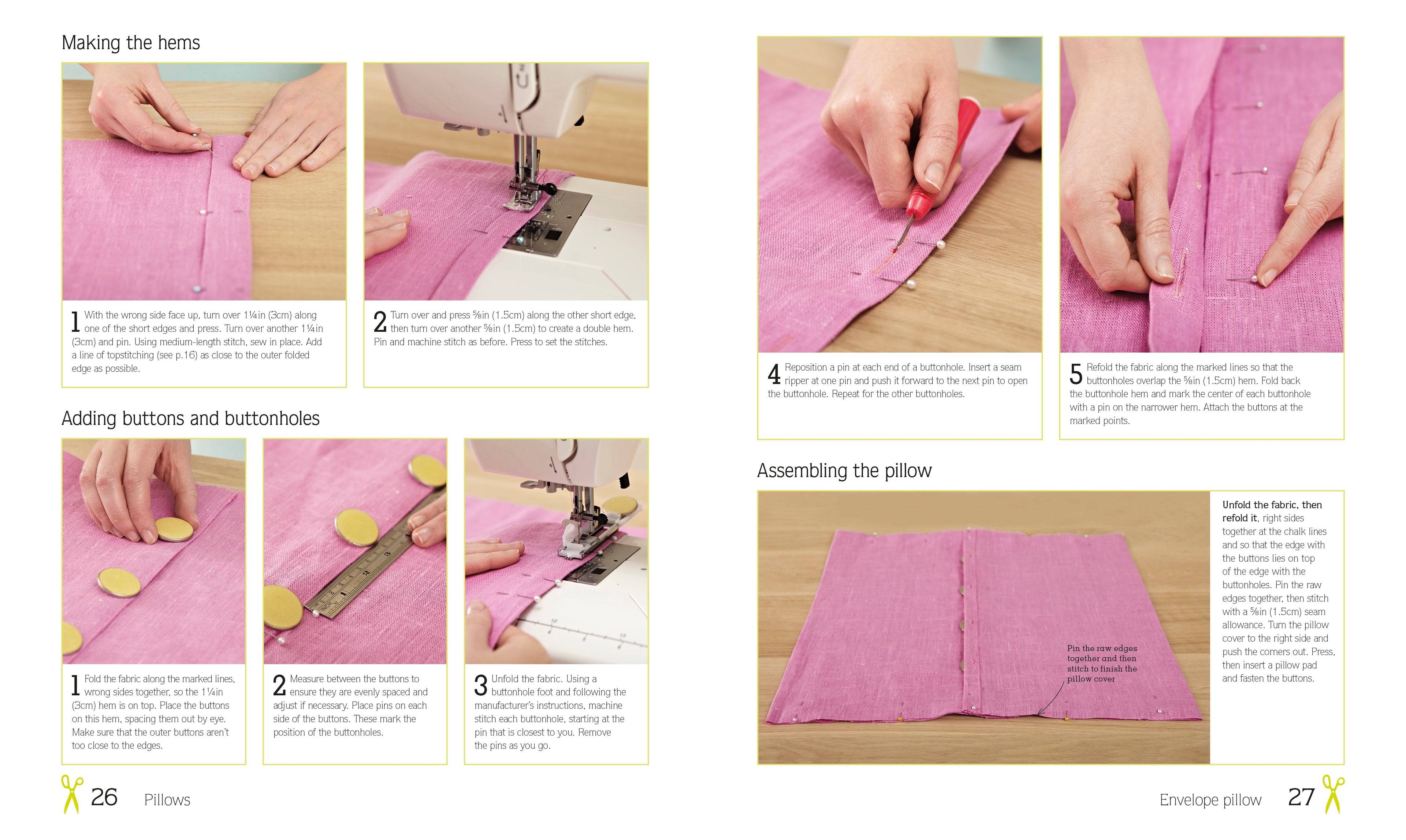 Pillows, Curtains, and Shades Step by Step