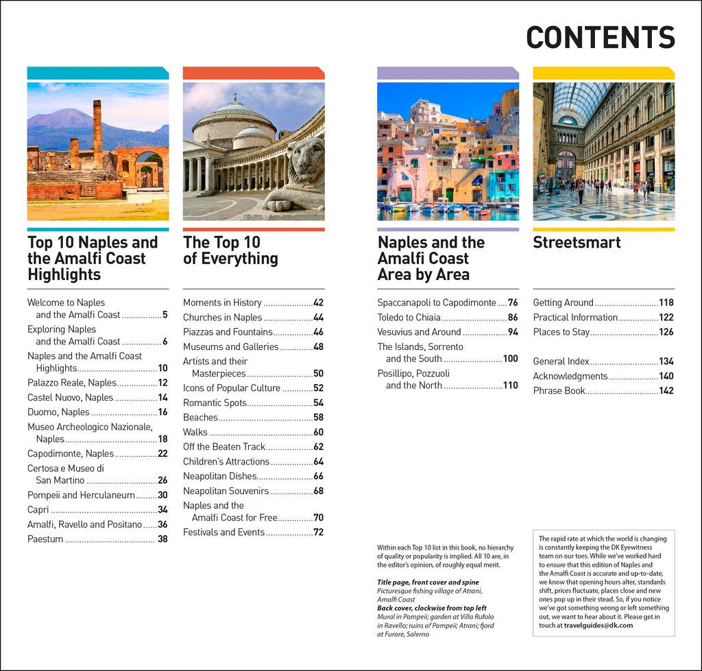 DK Top 10 Naples and the Amalfi Coast