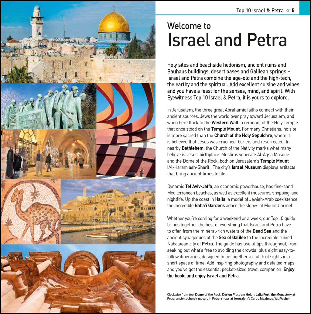DK Top 10 Israel and Petra