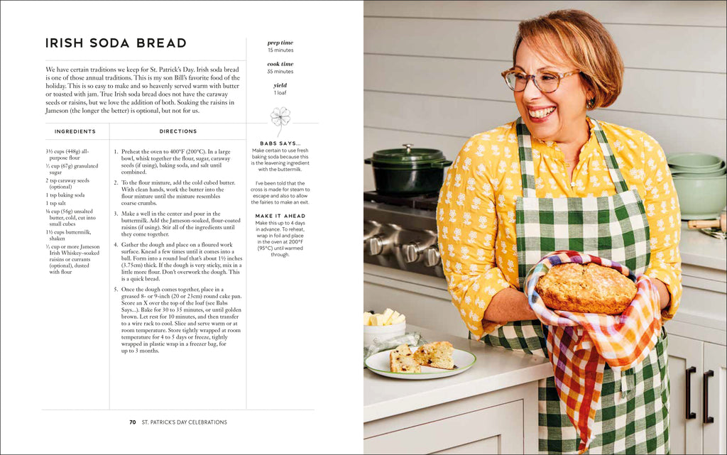 Celebrate with Babs-spread image