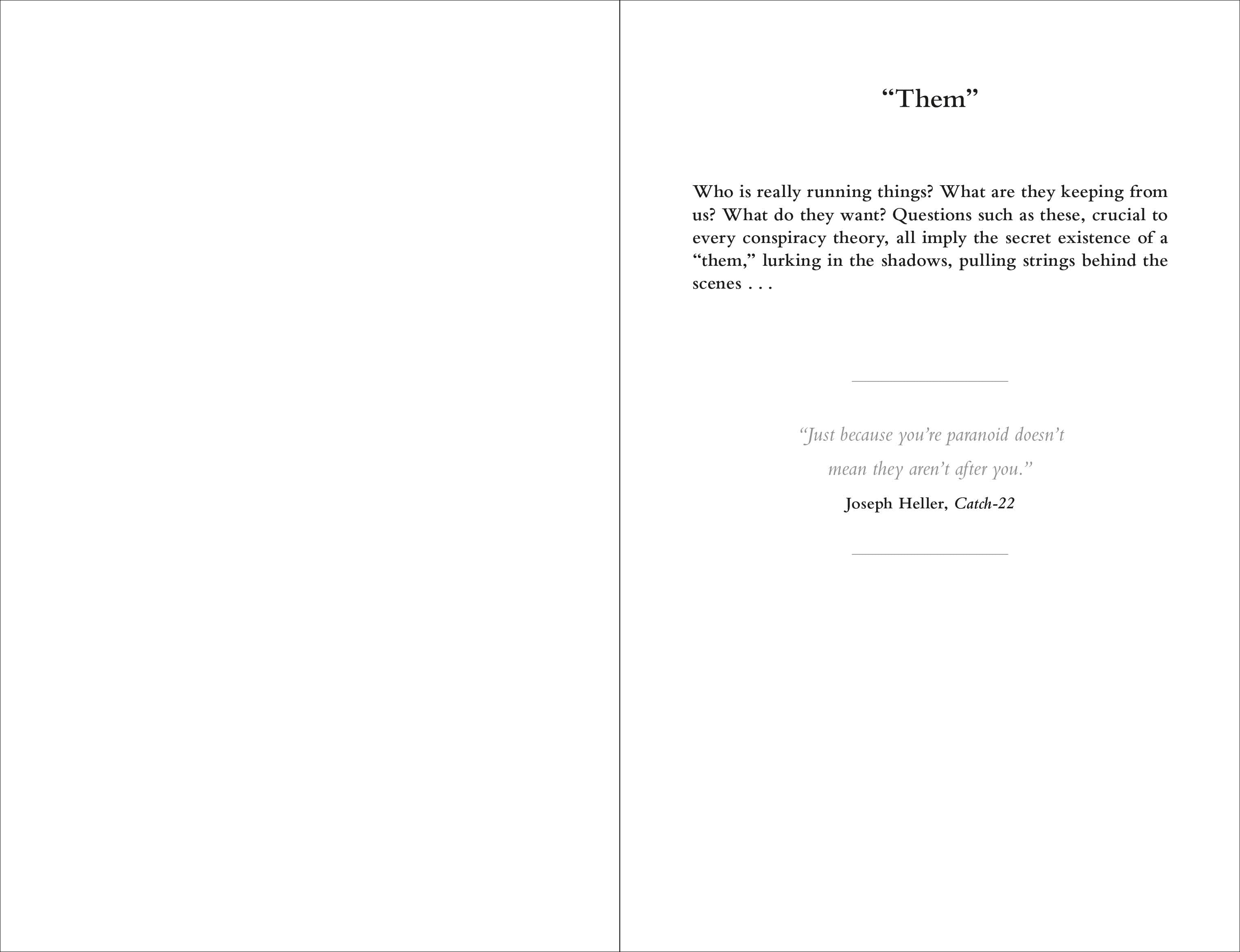 Conspiracies Uncovered