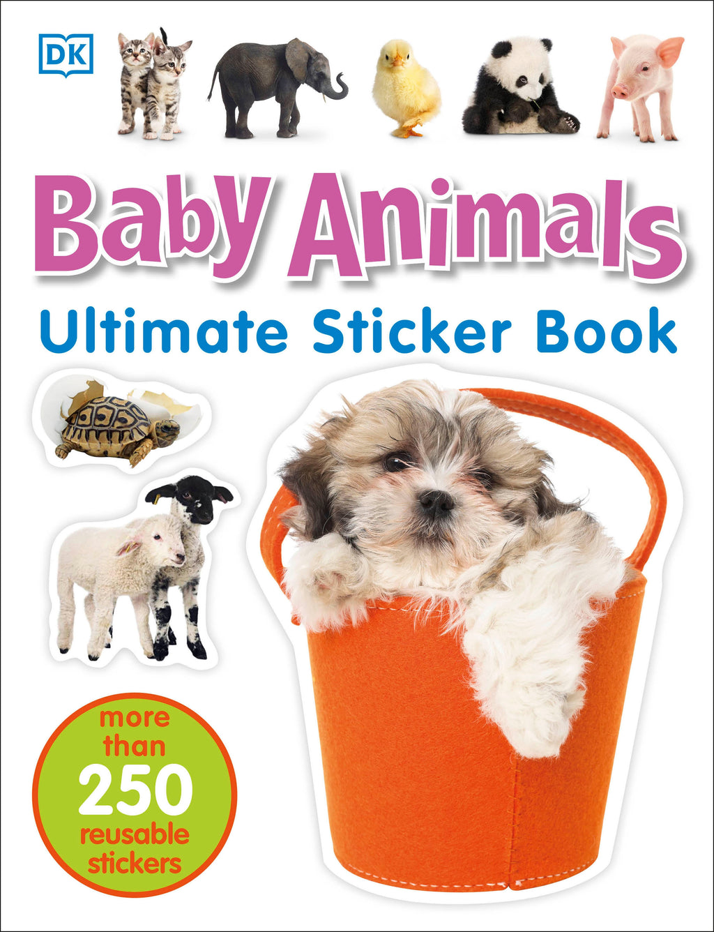 Ultimate Sticker Book: Baby Animals jacket