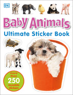Ultimate Sticker Book: Baby Animals jacket