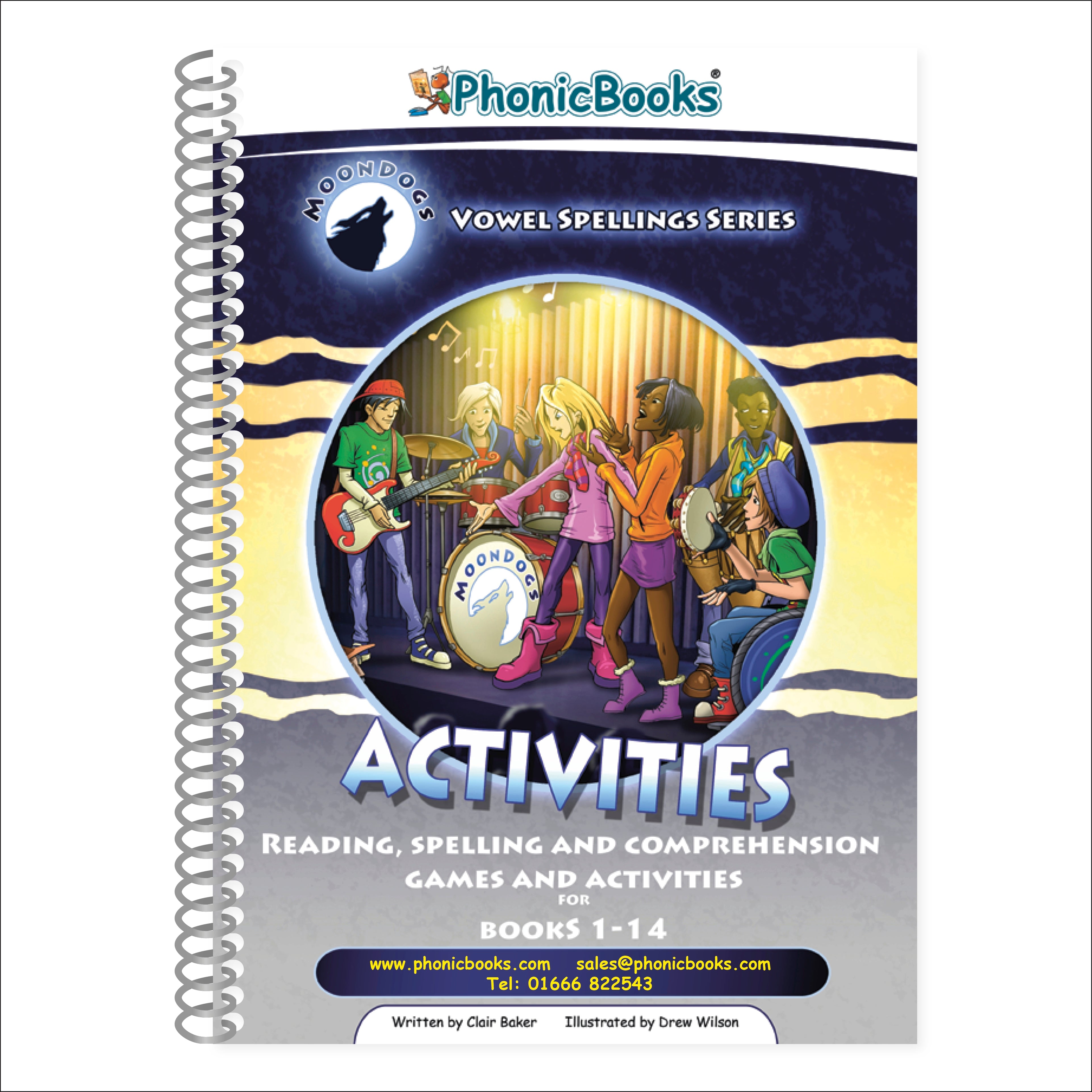 Phonic Books Moon Dogs Set 3 Vowel Spellings Activities – DK