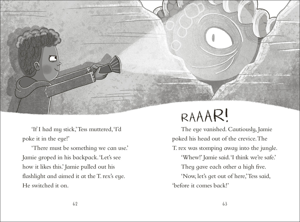 Dinosaur Club: Adventures in Dino World-Spread, Image, (PRHC, Design, Do, Not, Use)-2