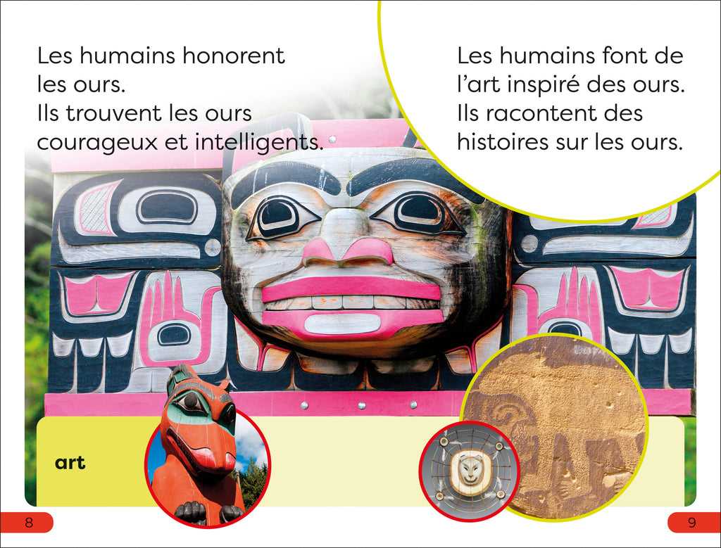 DK Super Readers Pre-level French Translation A Bear's Tale – Une Histoire d’ours