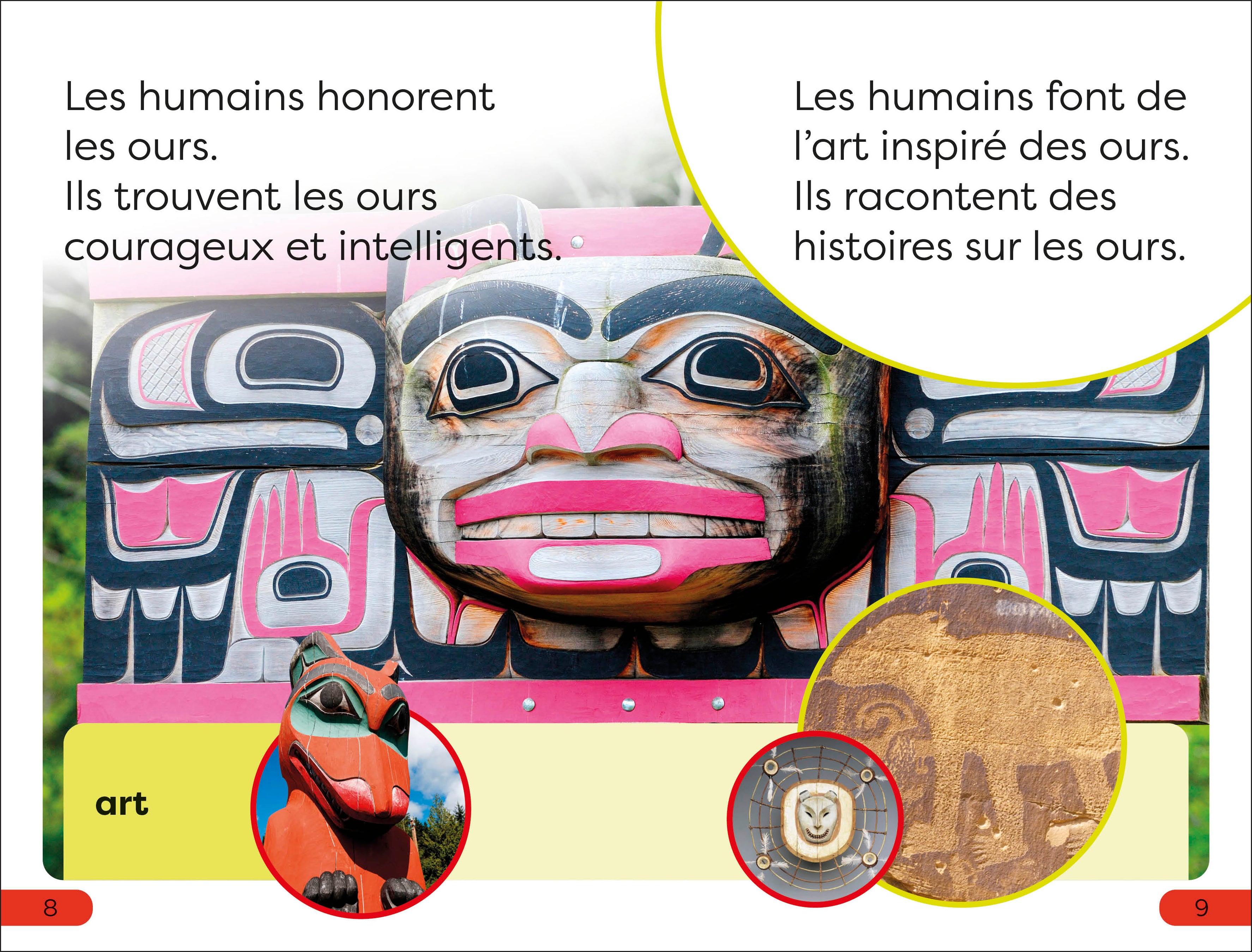 DK Super Readers Pre-level French Translation A Bear's Tale – Une Histoire d’ours