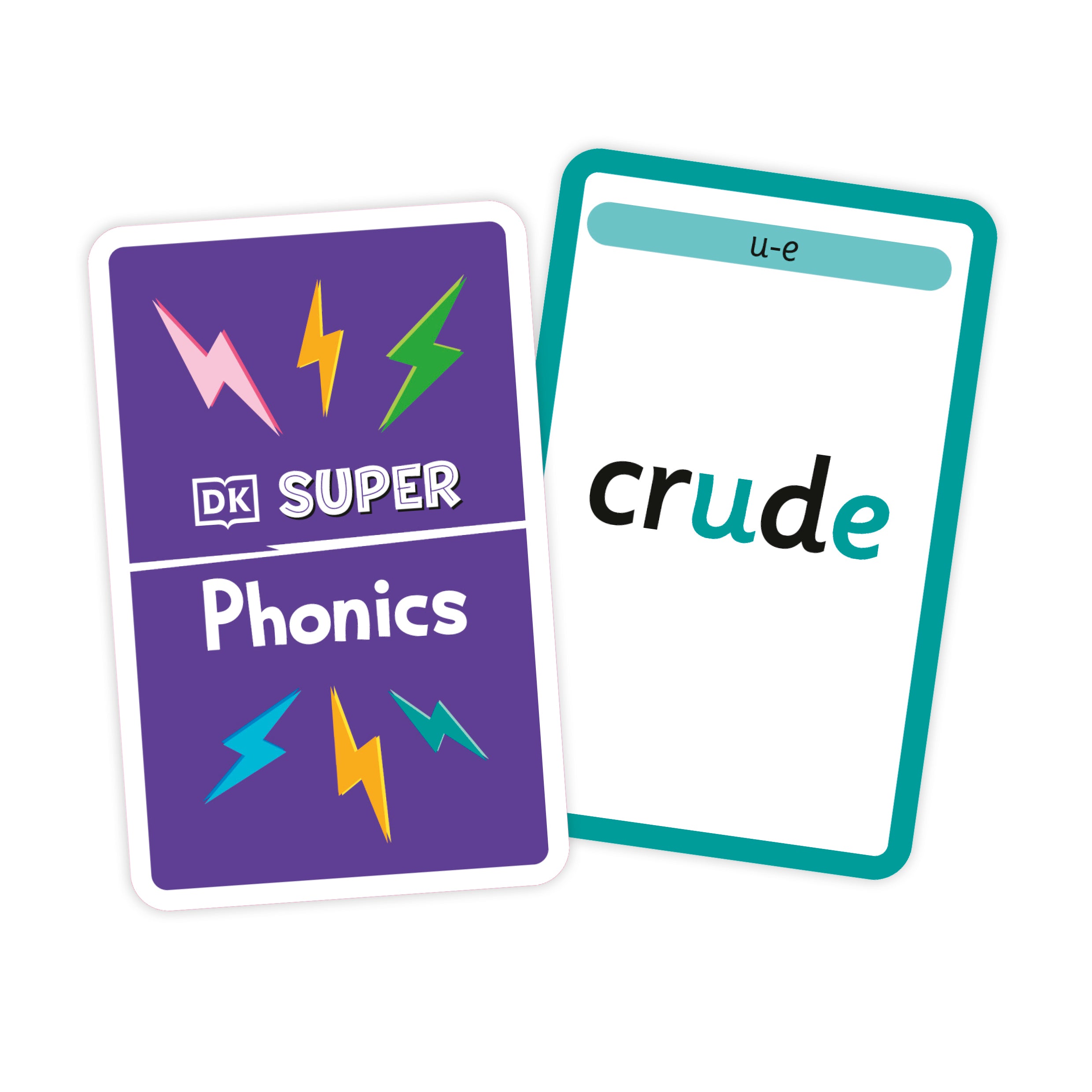 DK Super Phonics Split Vowel Spellings Card Game-Spread, Image, (PRHC, Design, Do, Not, Use)-2
