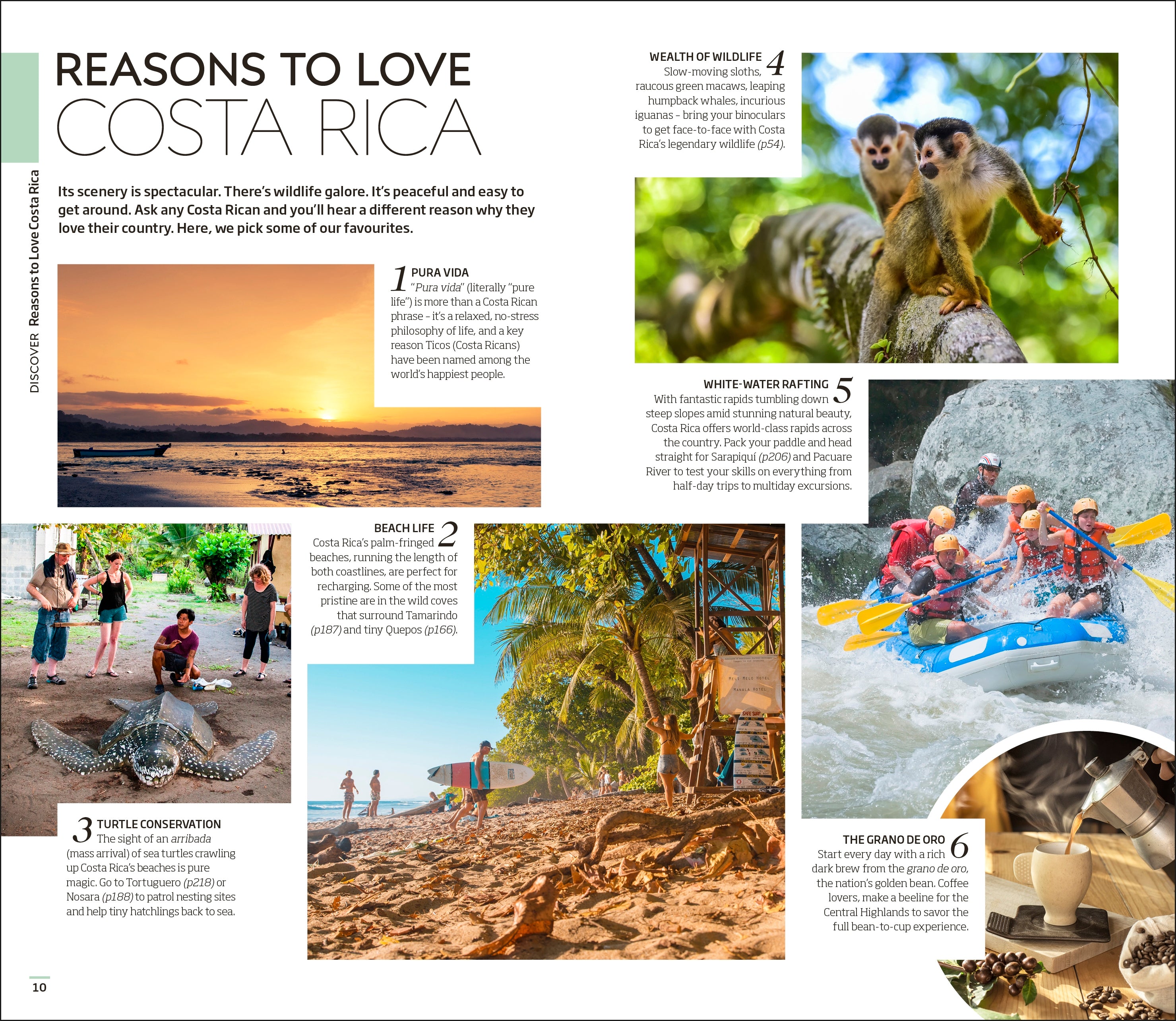DK Travel Guide Costa Rica