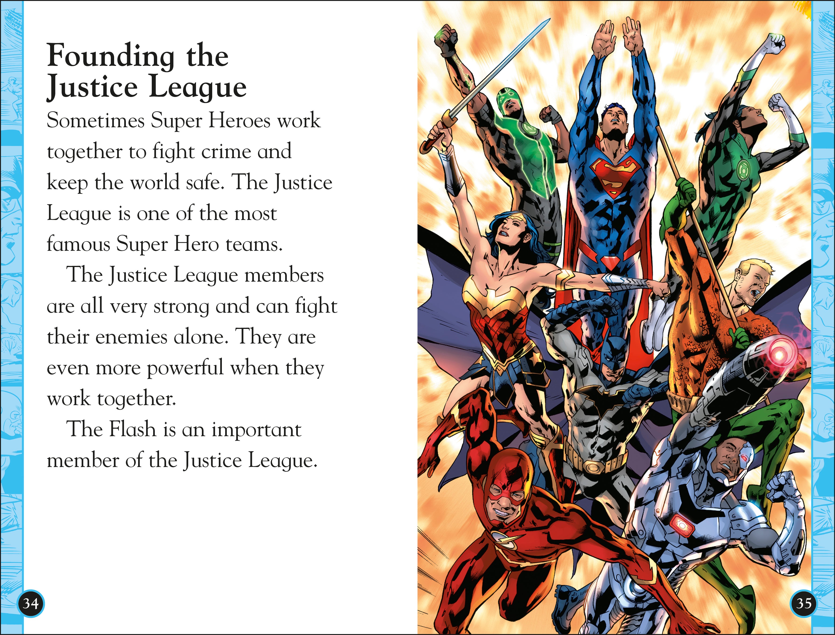 DC How Fast Is The Flash? Reader Level 2-Spread, Image, (PRHC, Design, Do, Not, Use)-5