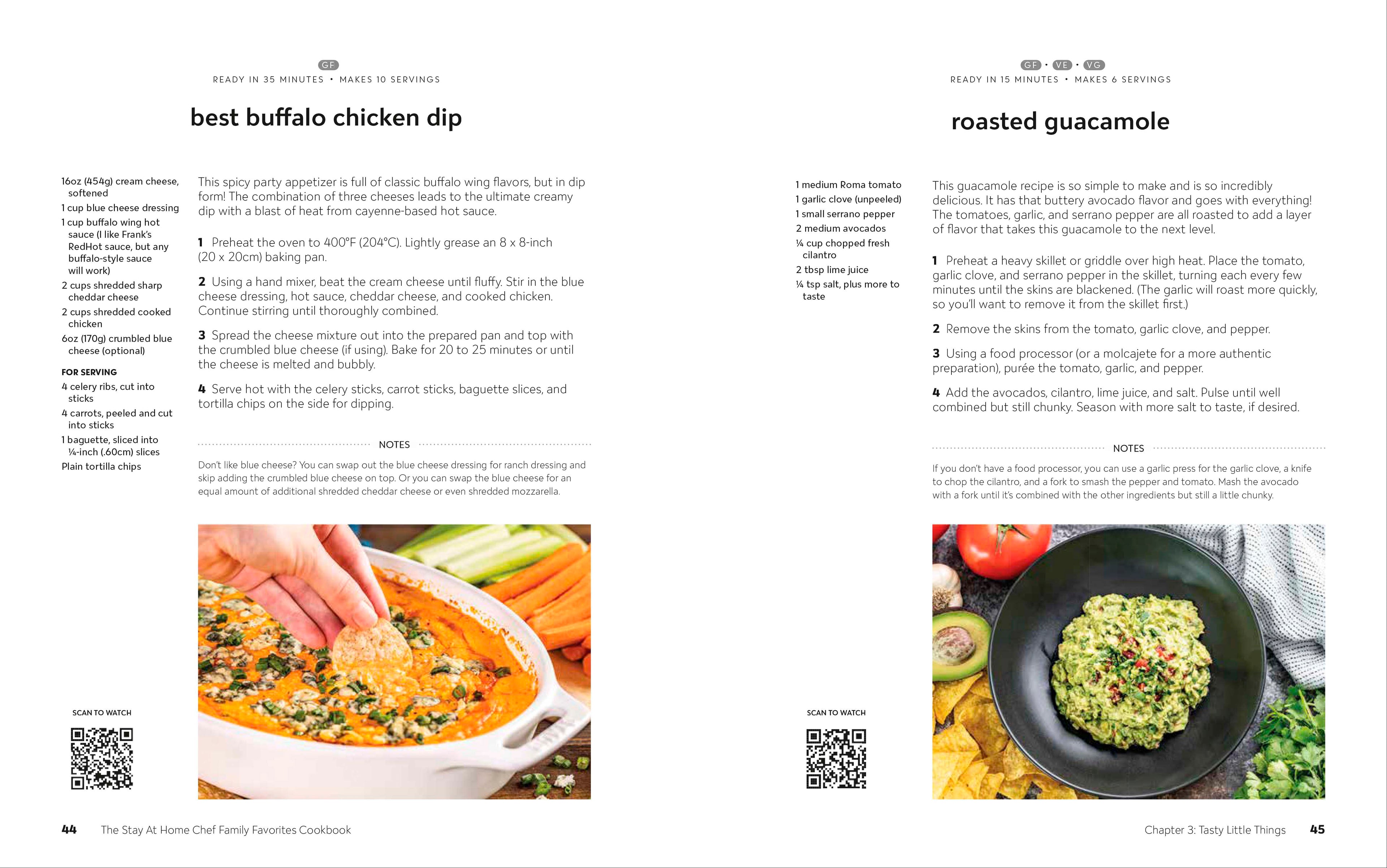 The Stay At Home Chef Family Favorites Cookbook-Spread, Image, (PRHC, Design, Do, Not, Use)-2