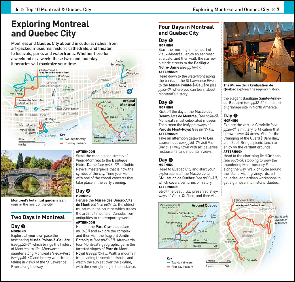 DK Top 10 Montreal and Quebec City