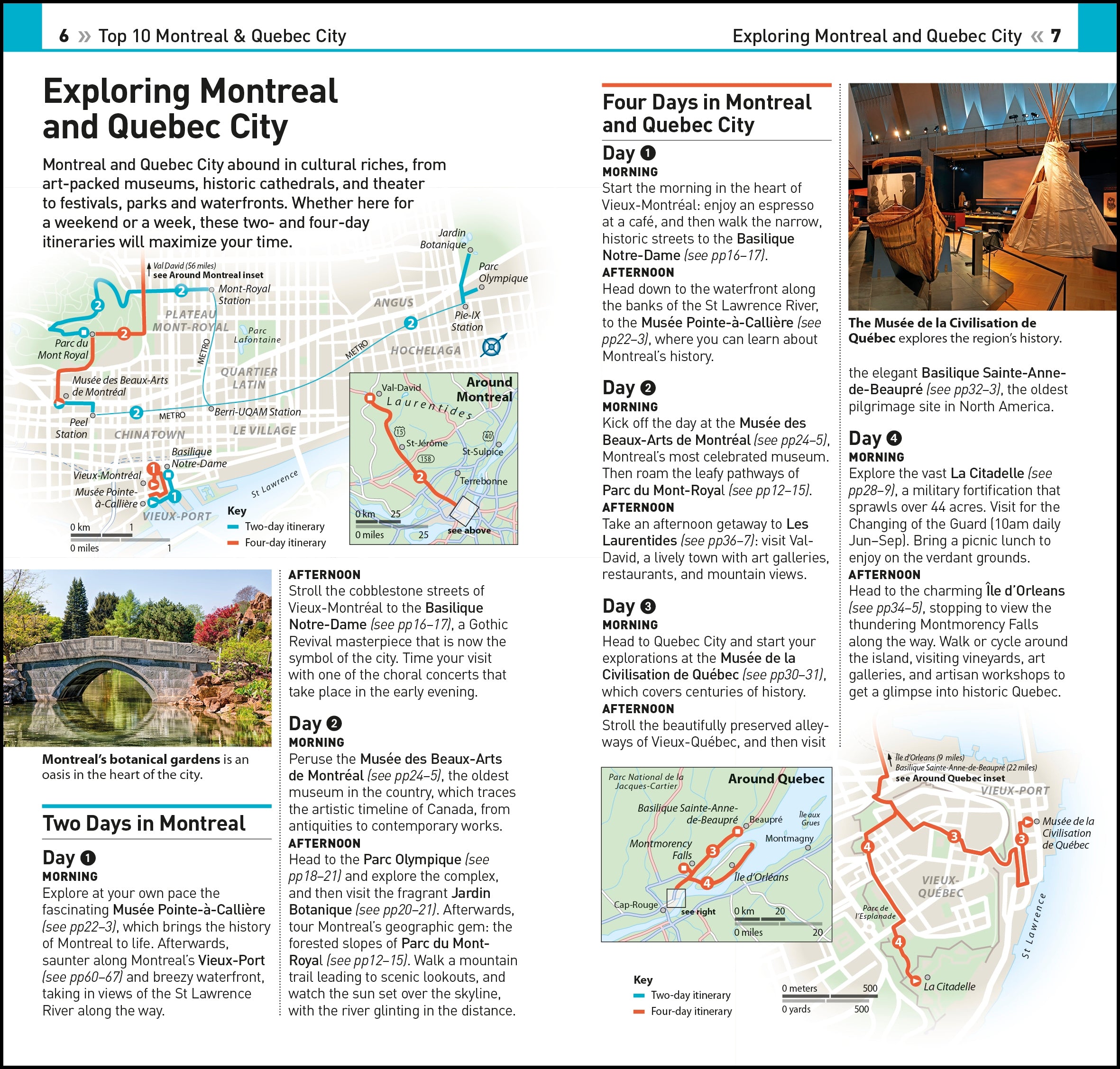 DK Top 10 Montreal and Quebec City