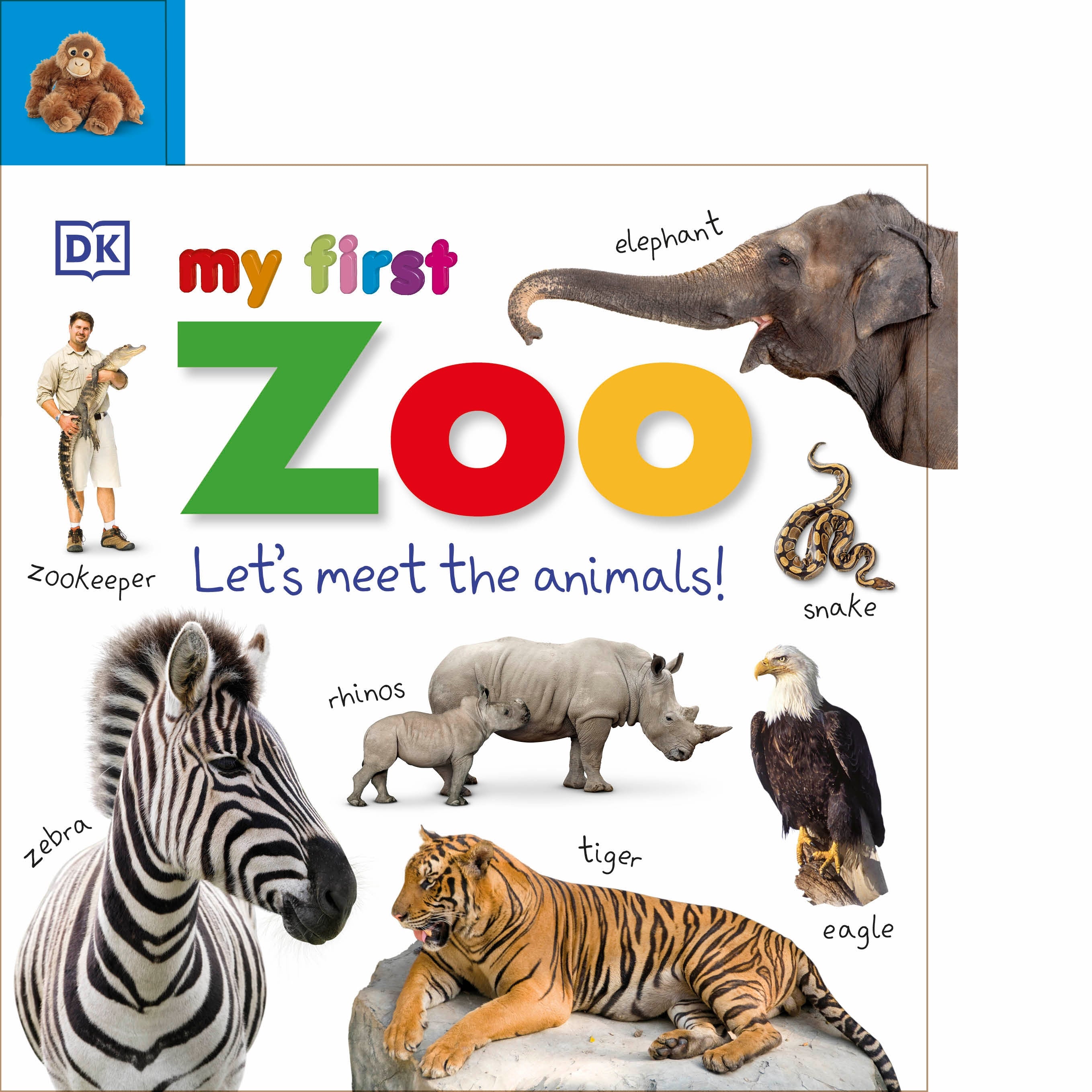 Tabbed Board Books: My First Zoo jacket