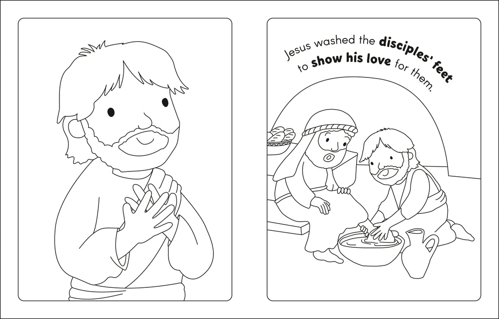 My Very First Bible Easter Coloring Book