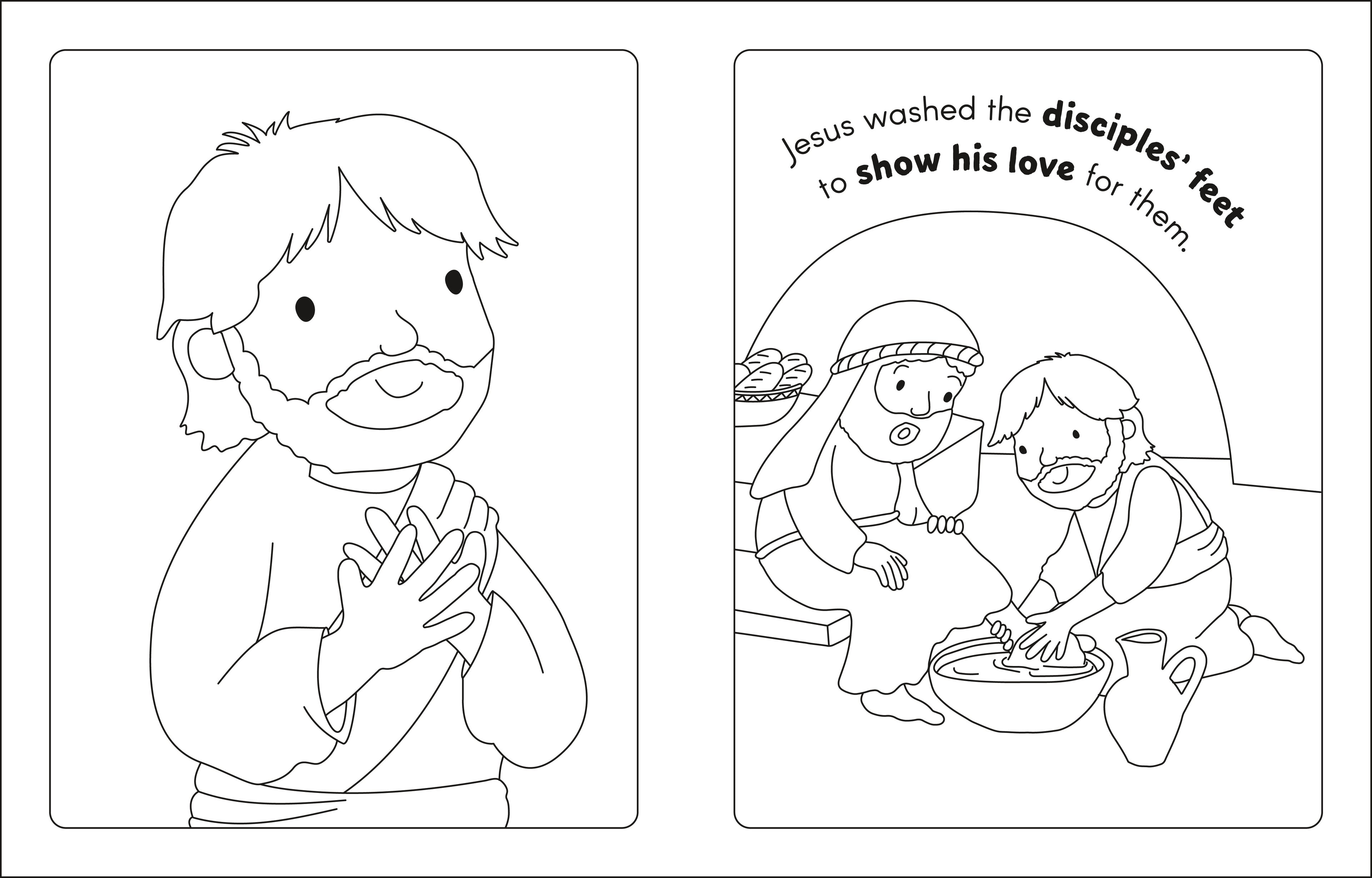 My Very First Bible Easter Coloring Book