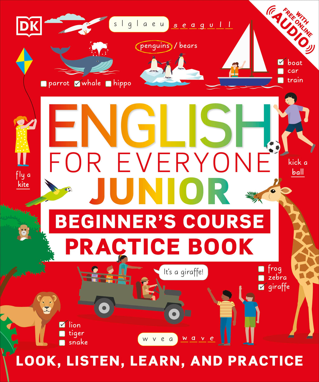 English for Everyone Junior Beginner's Practice Book cover
