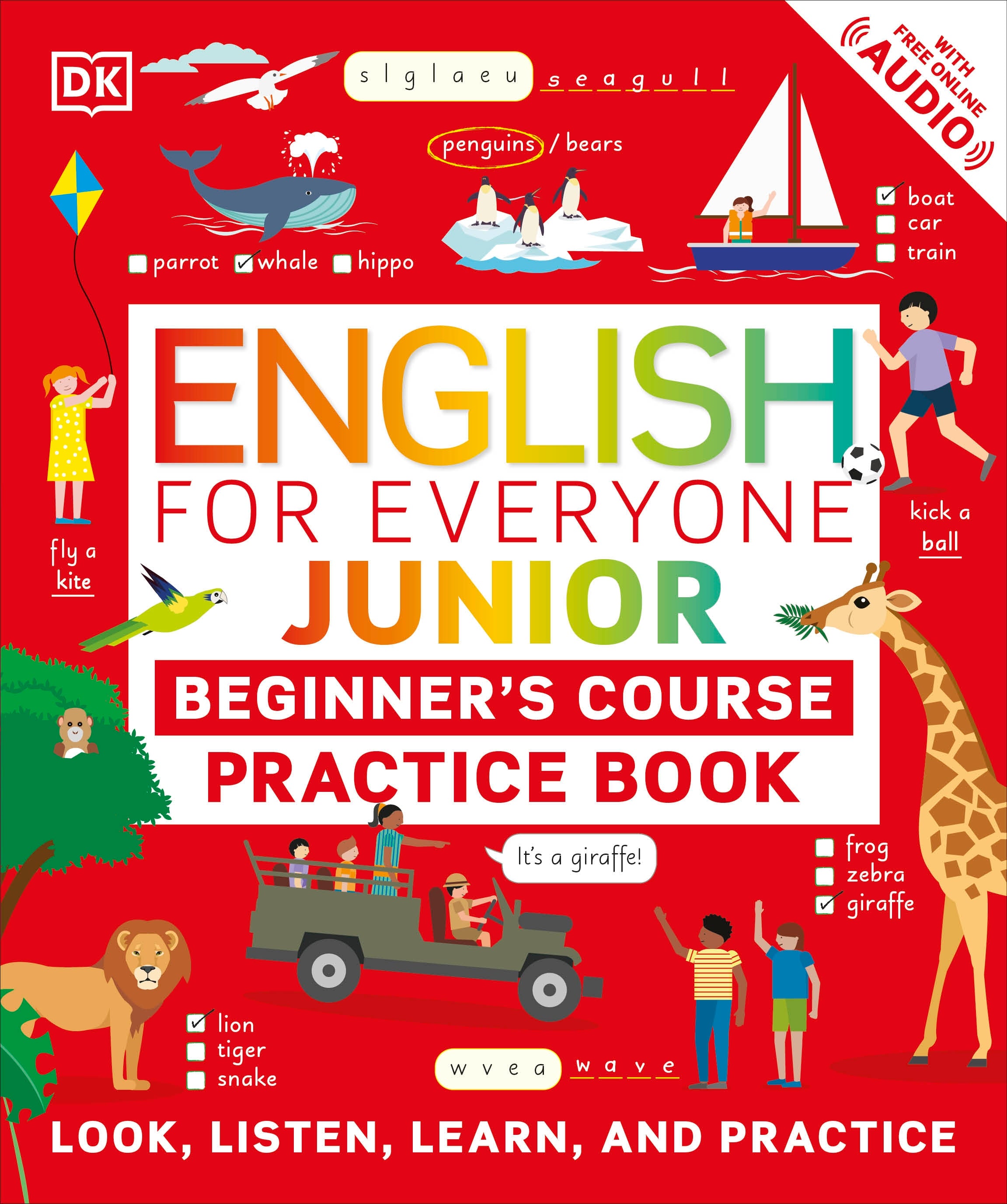 English for Everyone Junior Beginner's Practice Book cover